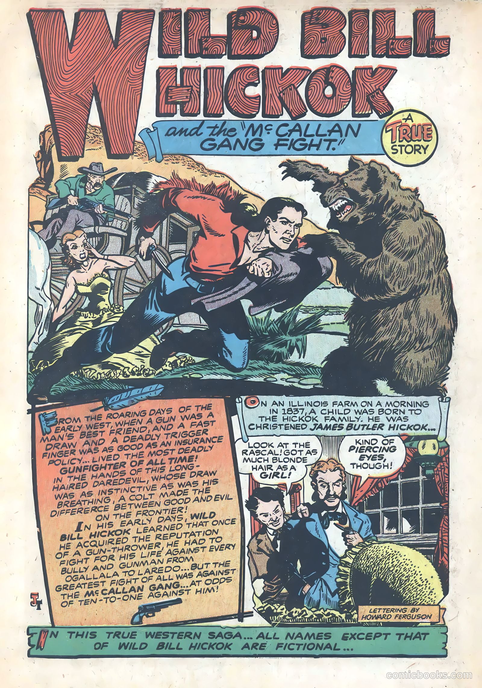 Wild Bill Hickok #1 — page 3 of 37