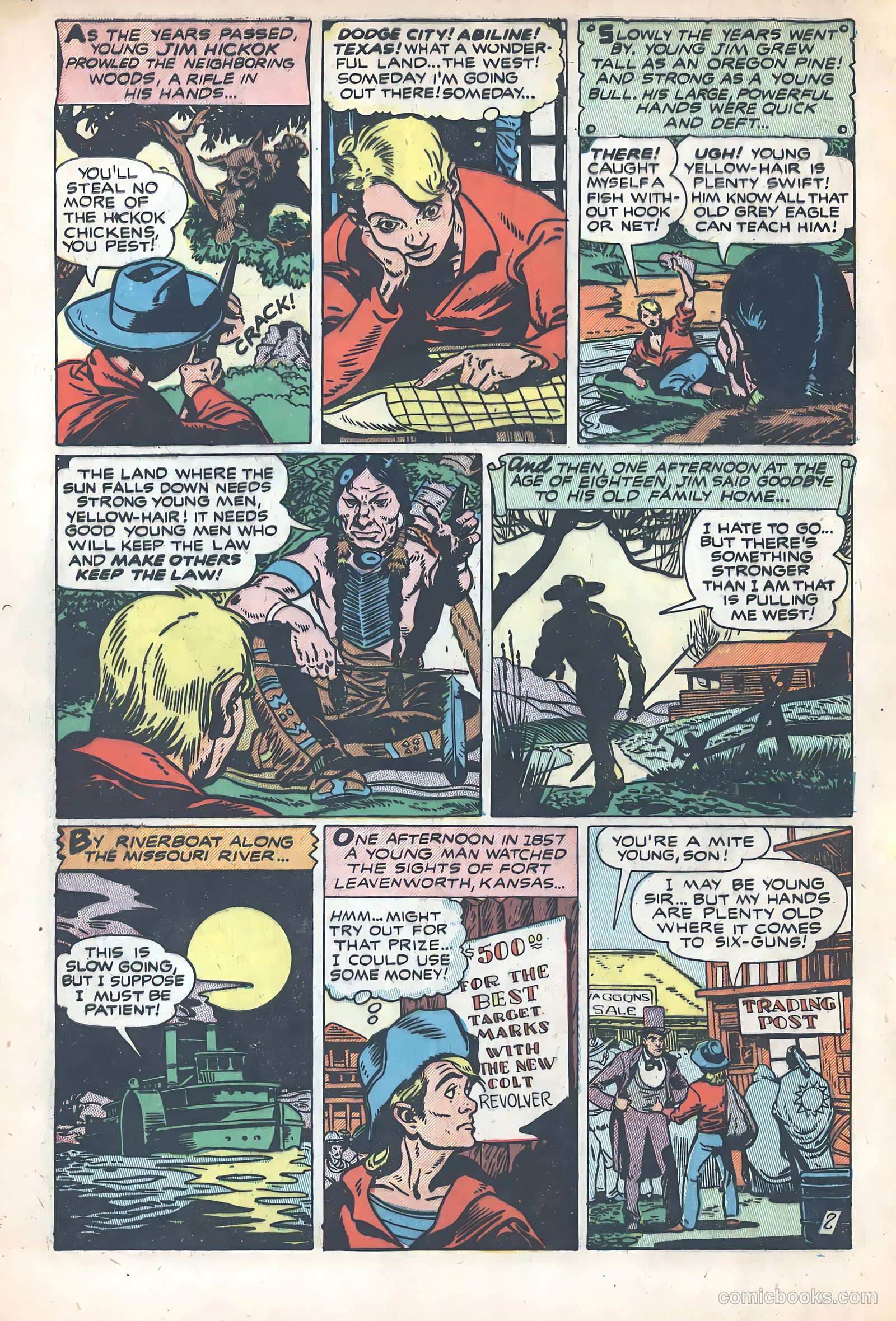 Wild Bill Hickok #1 — page 4 of 37