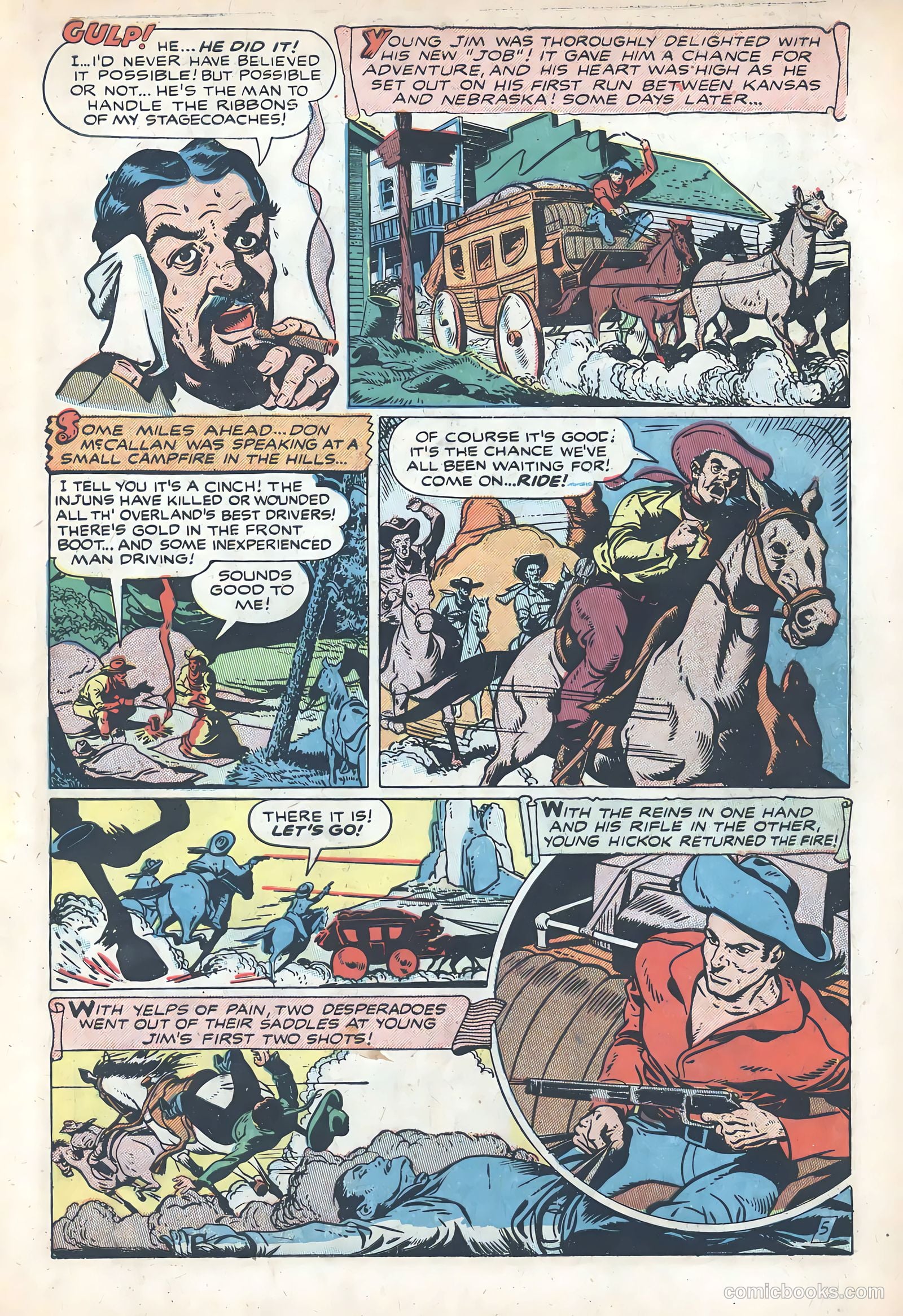 Wild Bill Hickok #1 — page 7 of 37