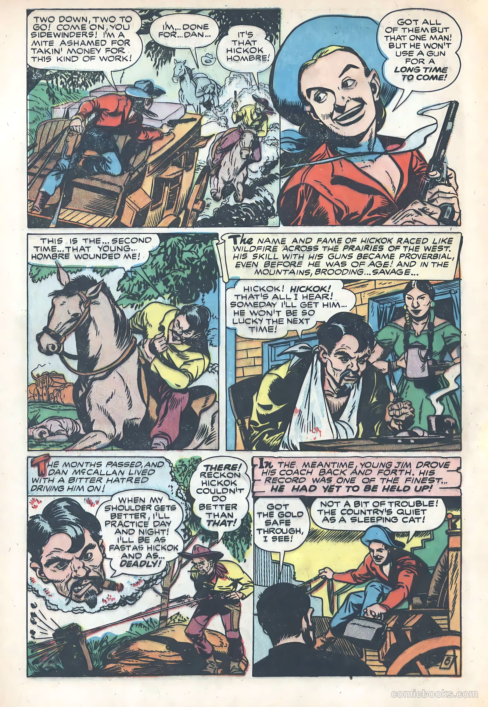Wild Bill Hickok #1 — page 8 of 37