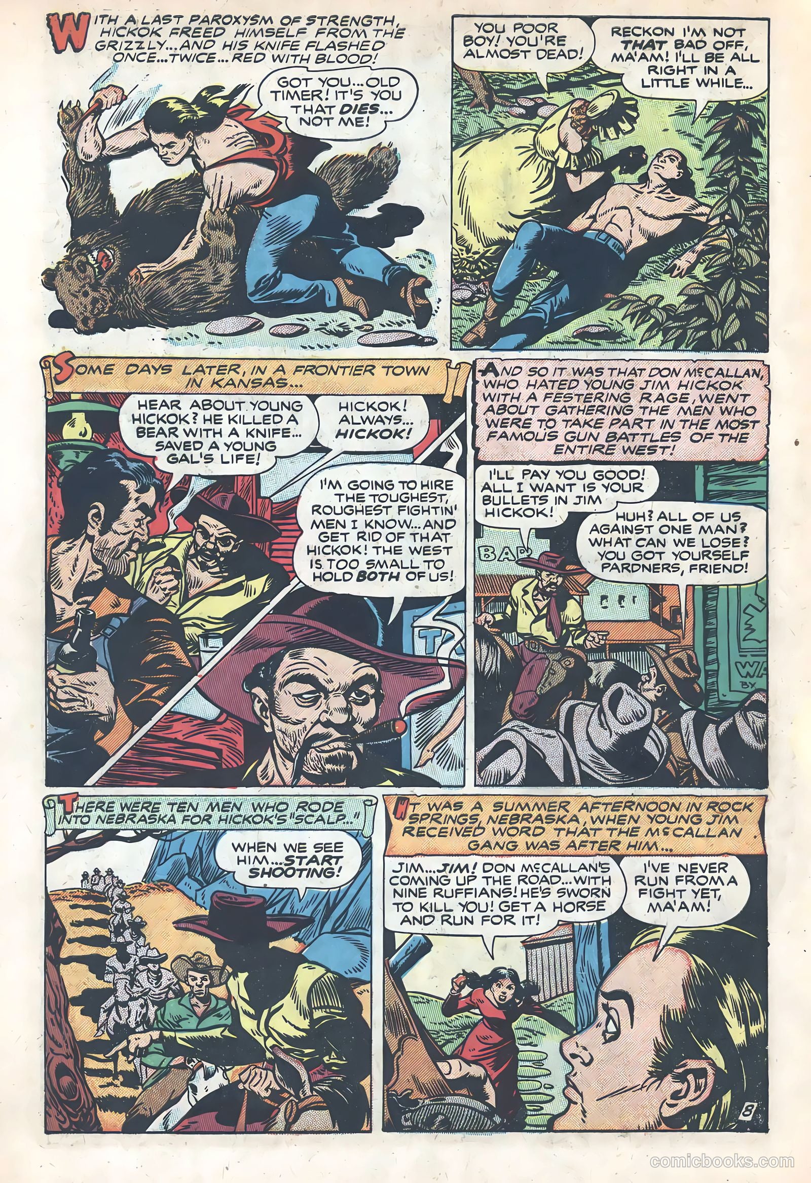 Wild Bill Hickok #1 — page 10 of 37