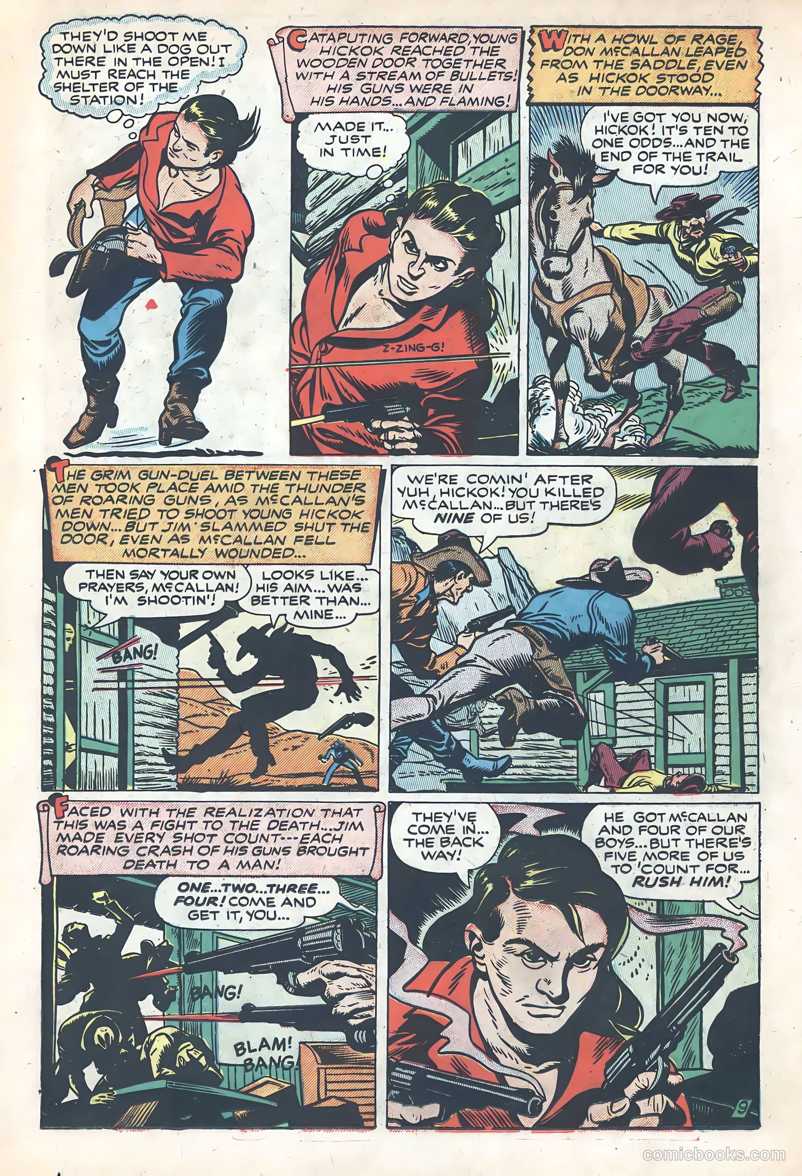 Wild Bill Hickok #1 — page 11 of 37