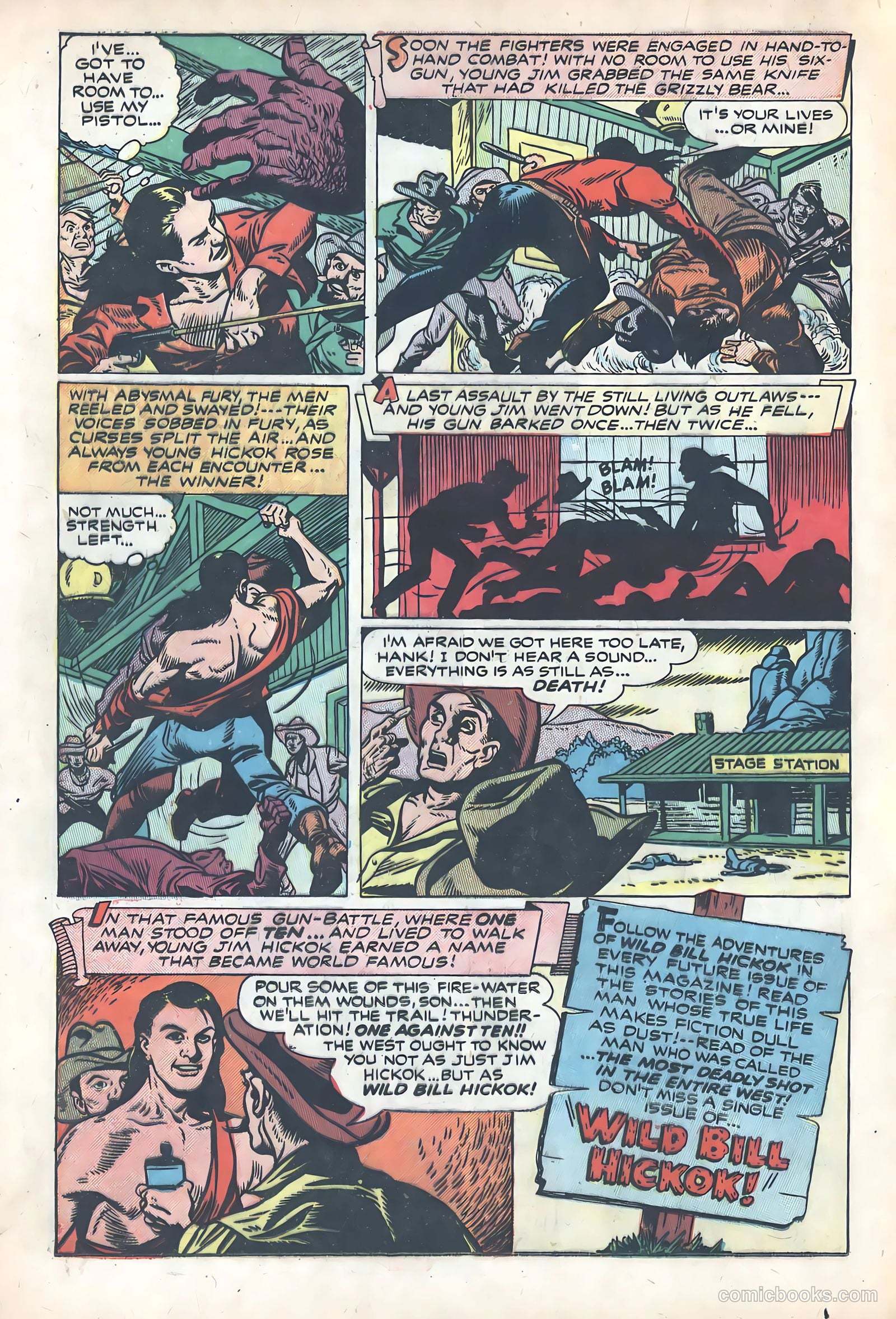 Wild Bill Hickok #1 — page 12 of 37