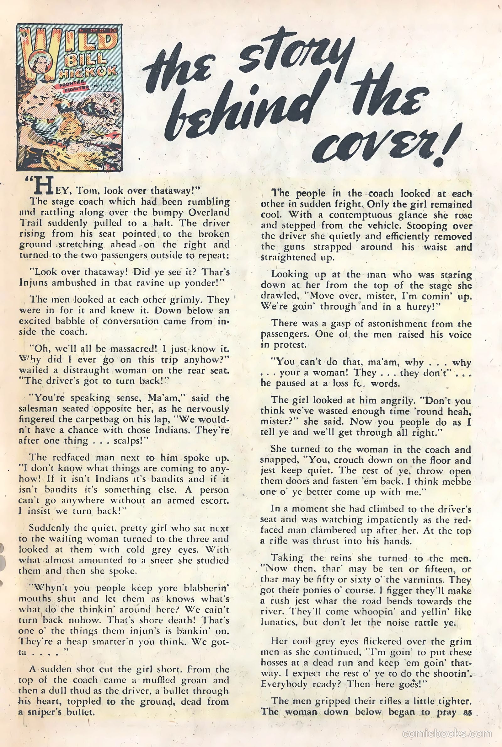 Wild Bill Hickok #1 — page 23 of 37