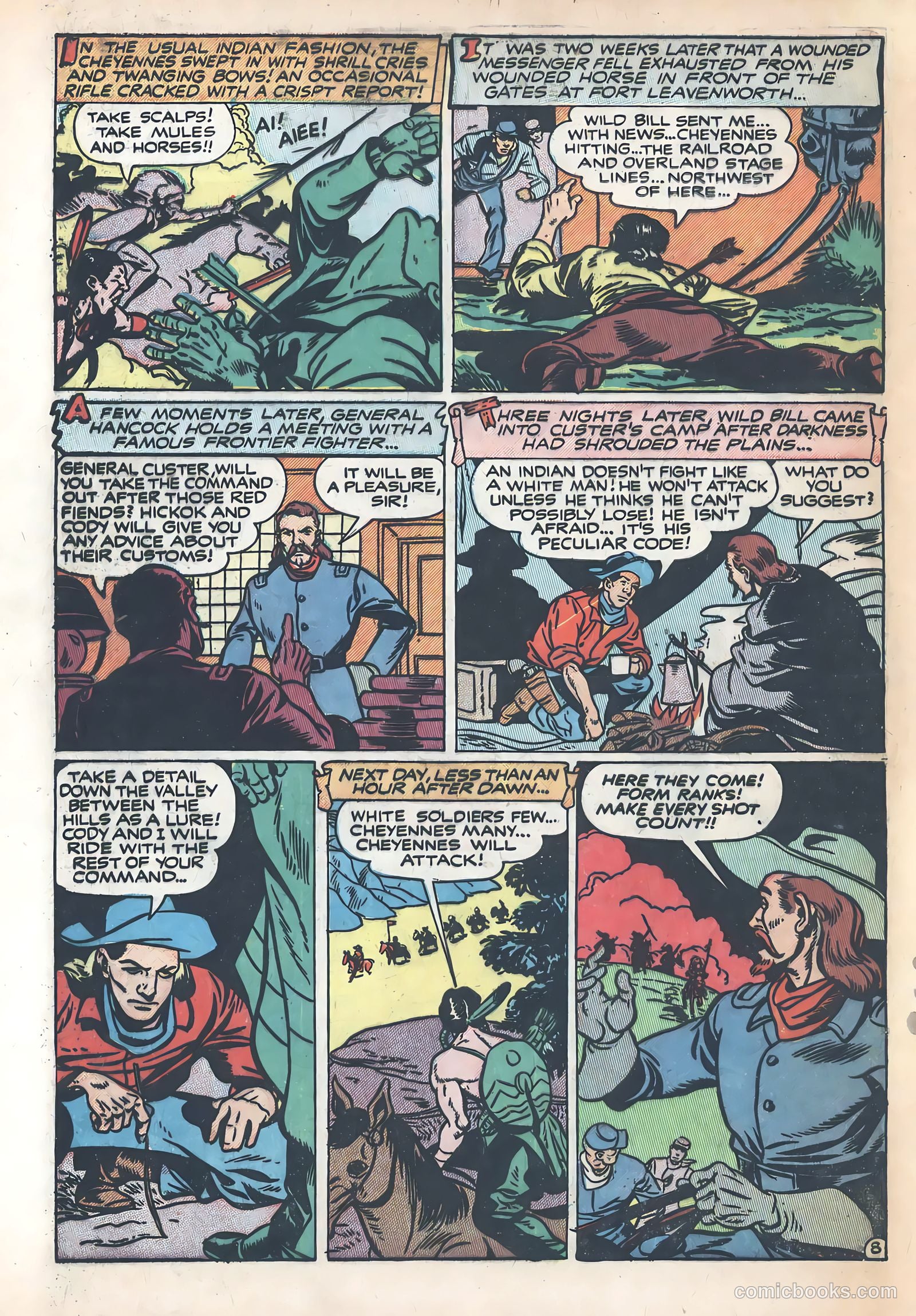 Wild Bill Hickok #1 — page 32 of 37