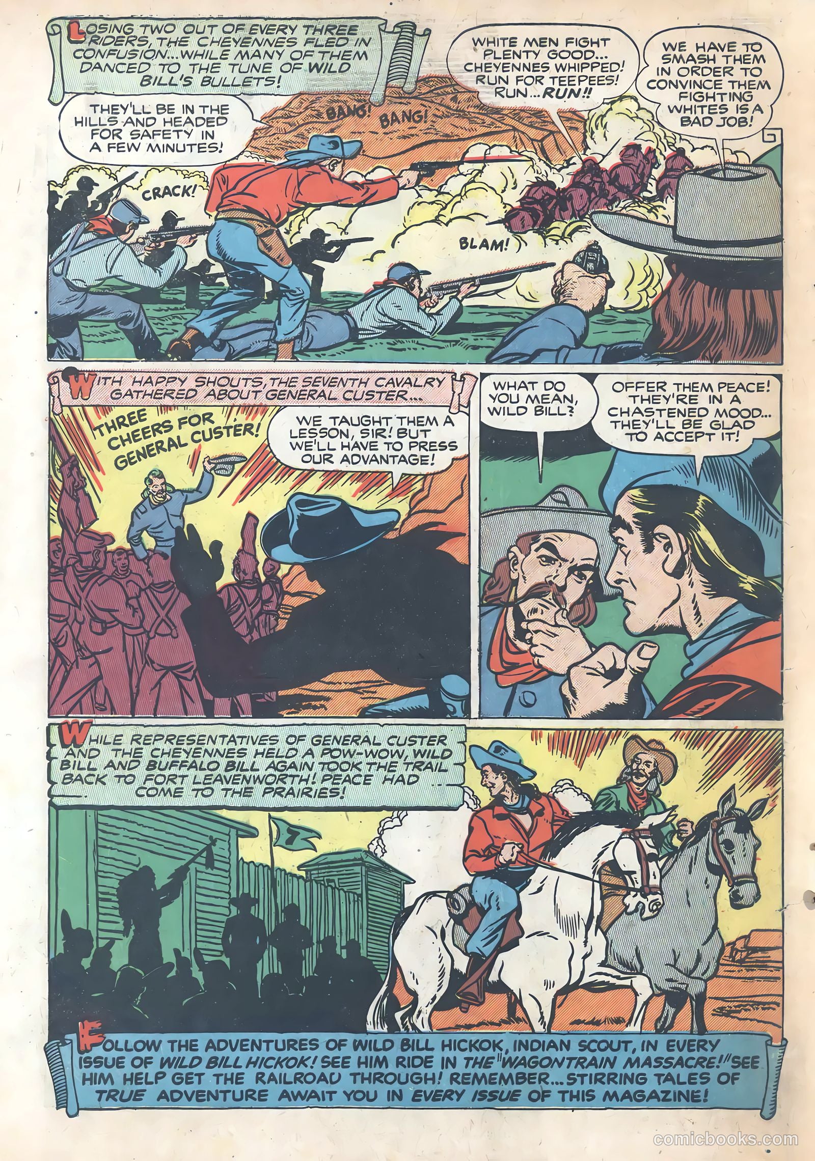 Wild Bill Hickok #1 — page 34 of 37
