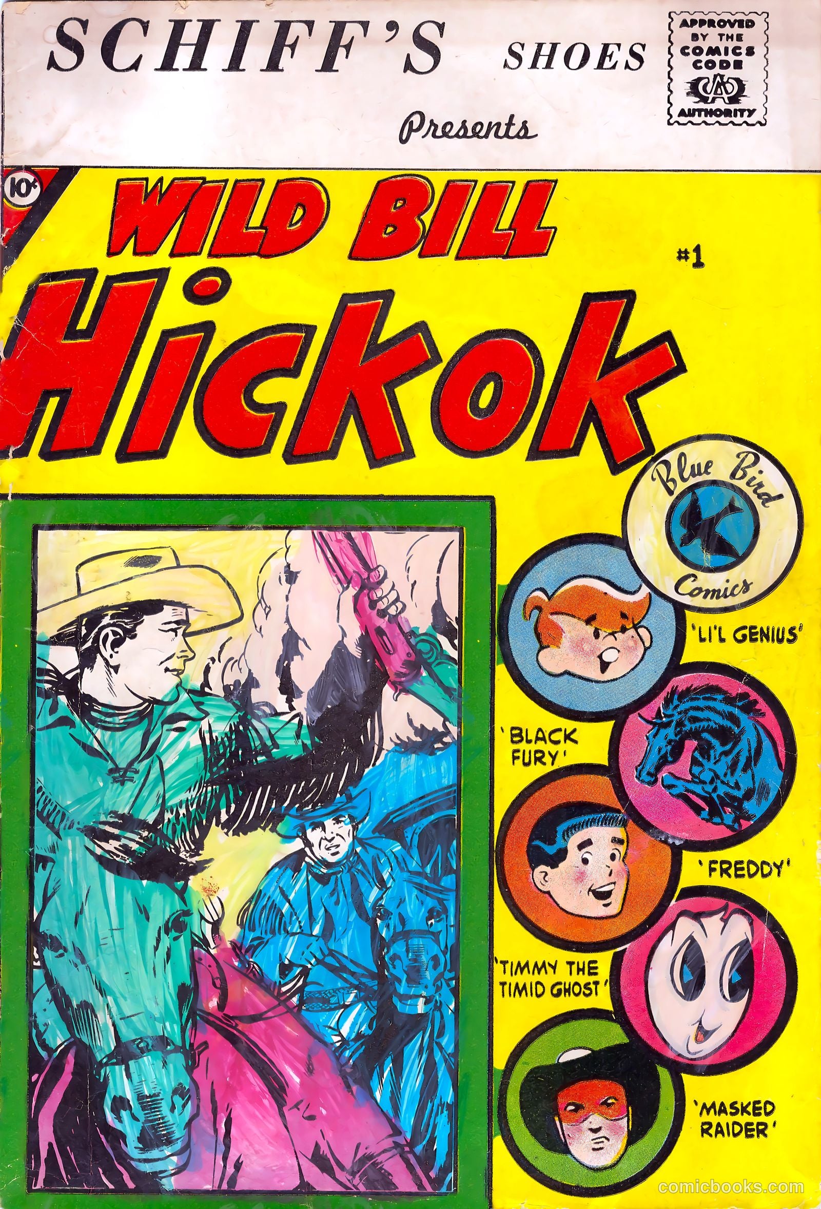 Wild Bill Hickok #1 — page 1 of 36