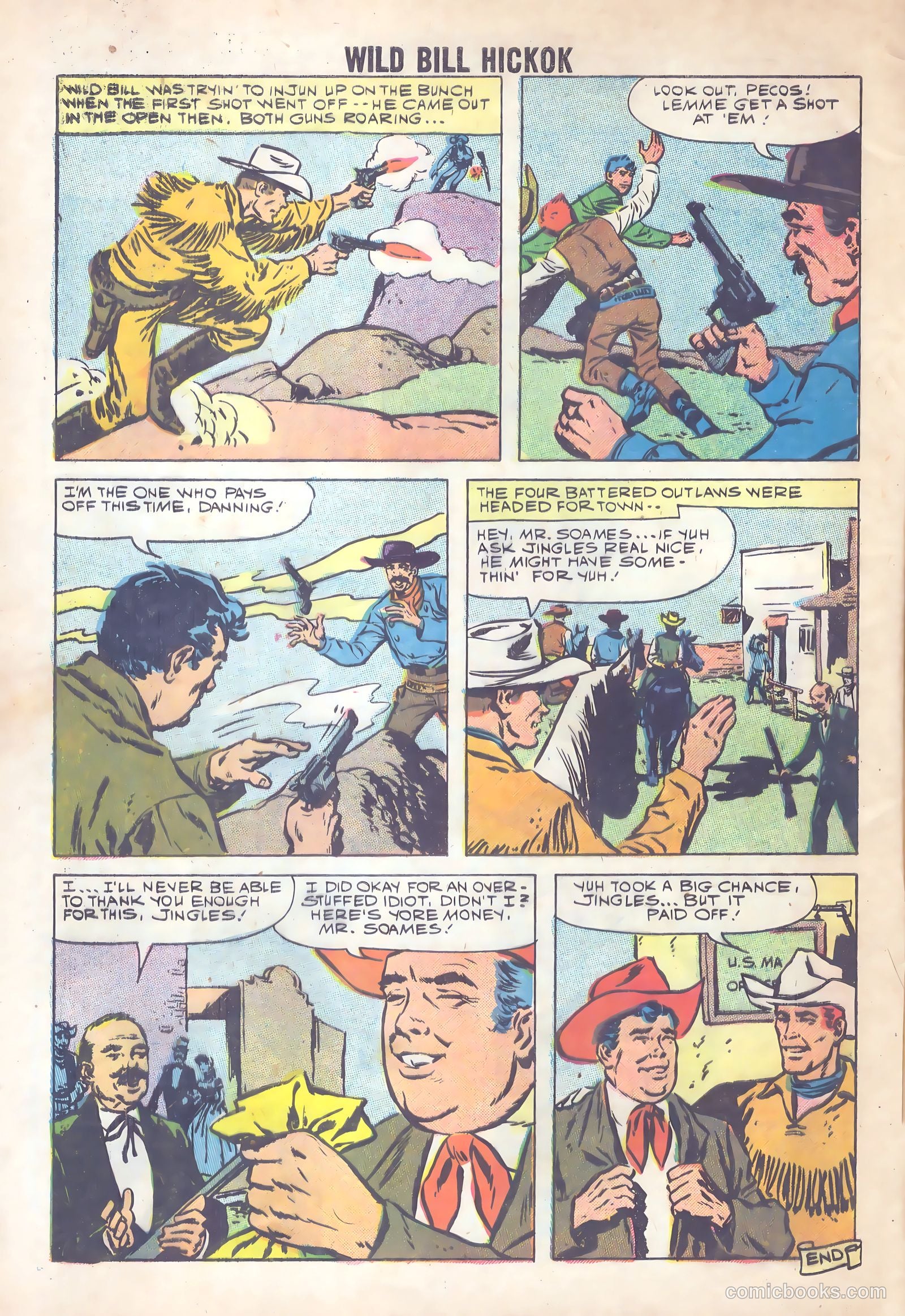 Wild Bill Hickok #1 — page 8 of 36