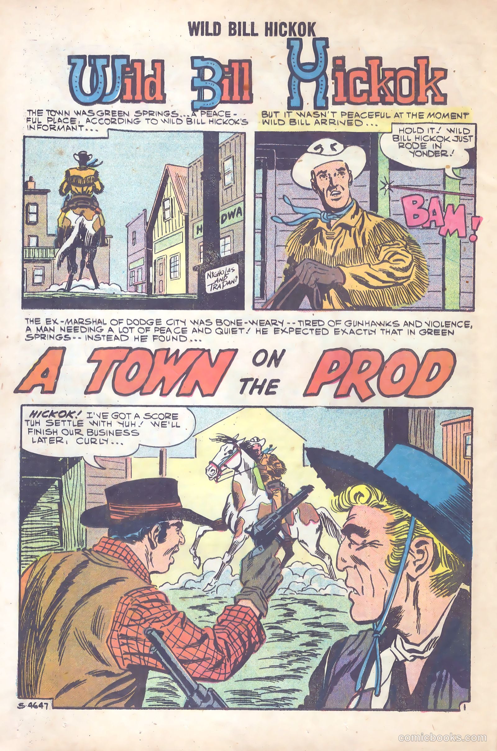 Wild Bill Hickok #1 — page 12 of 36