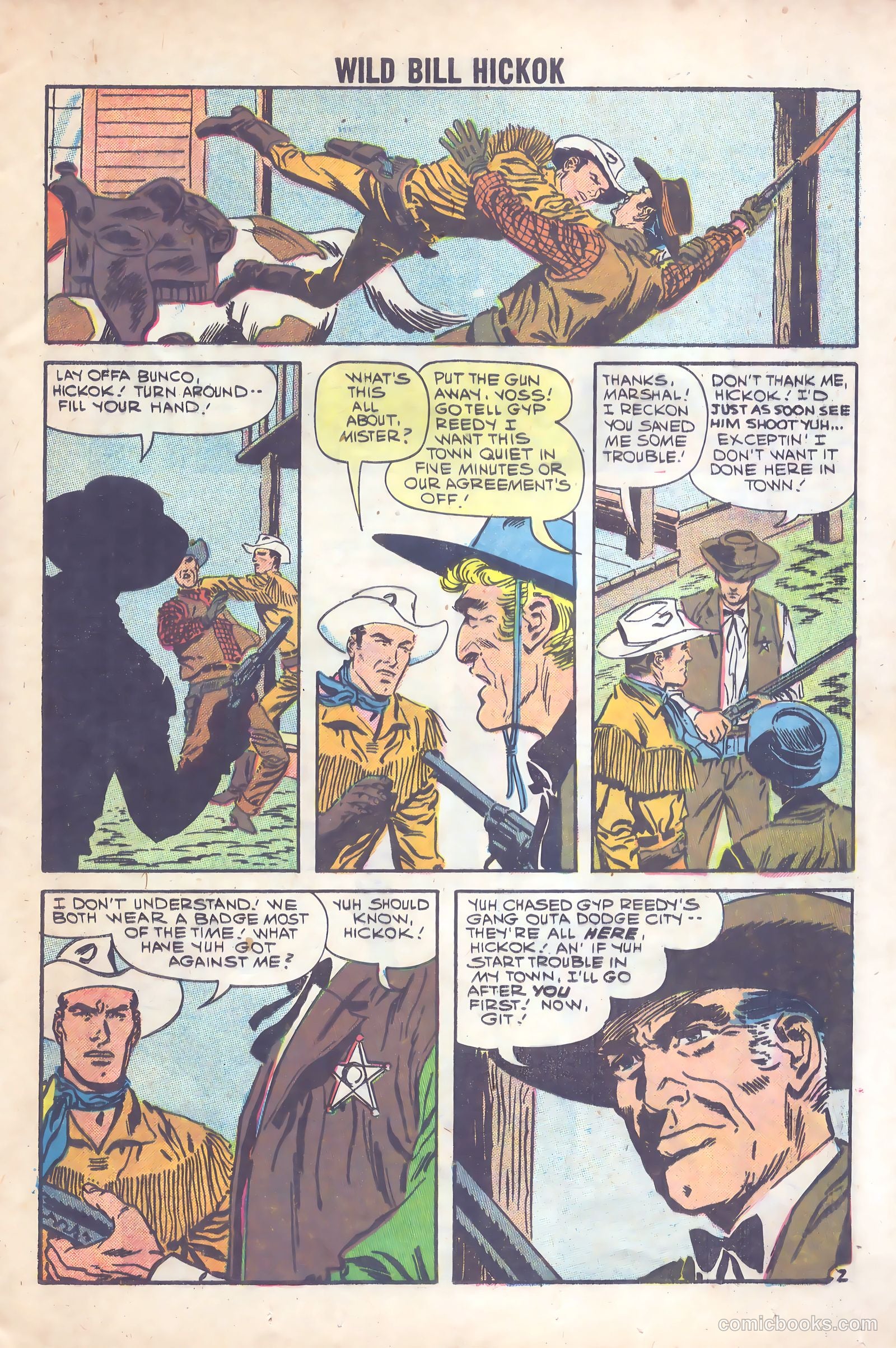 Wild Bill Hickok #1 — page 13 of 36