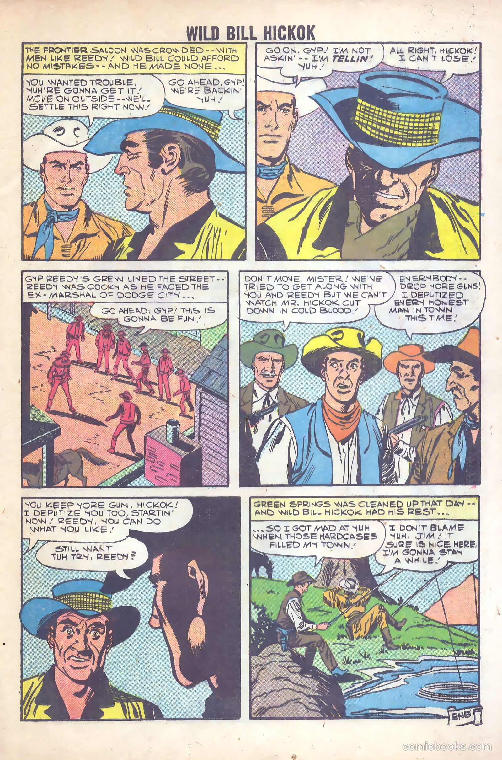 Wild Bill Hickok #1 — page 17 of 36