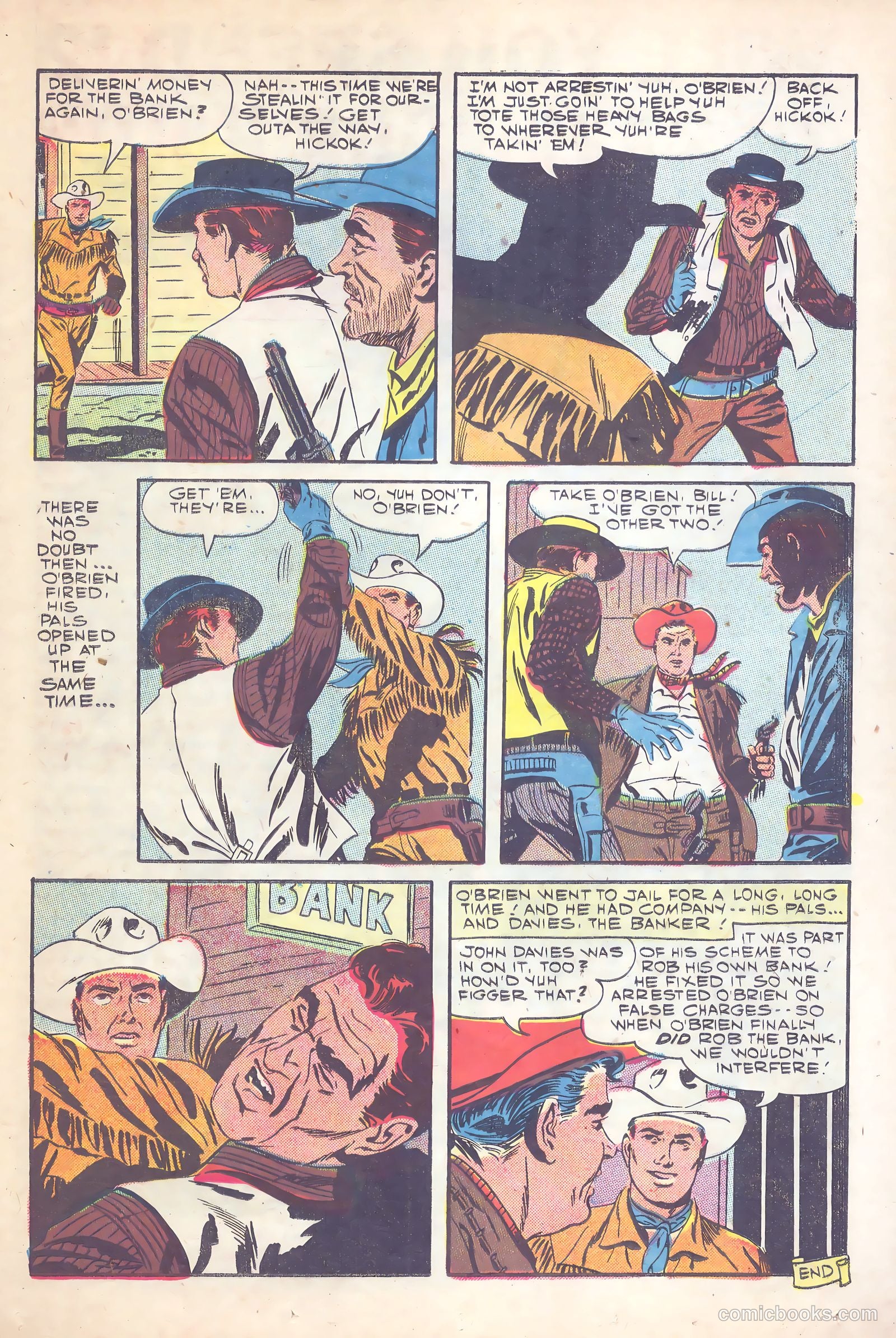 Wild Bill Hickok #1 — page 23 of 36
