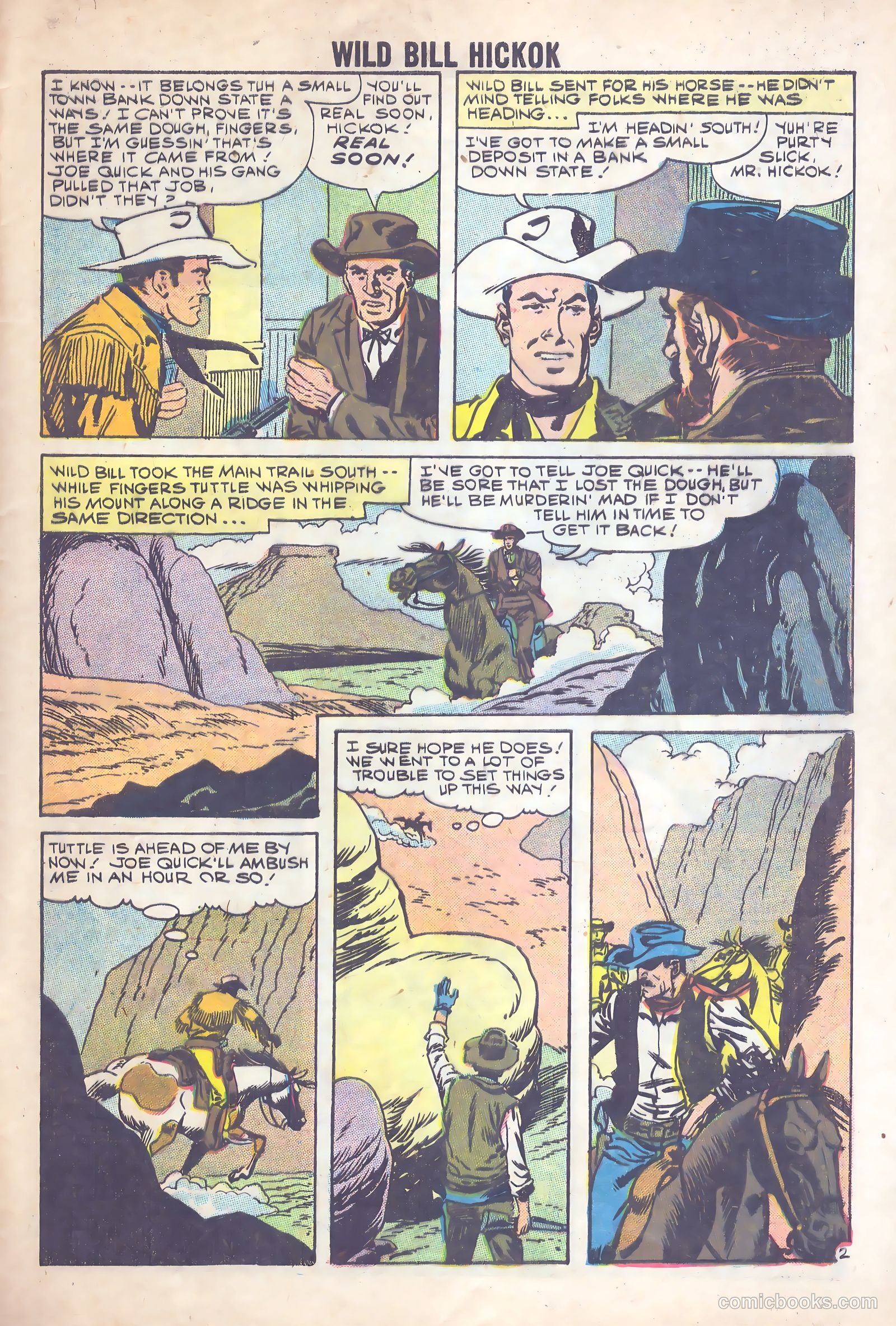 Wild Bill Hickok #1 — page 29 of 36