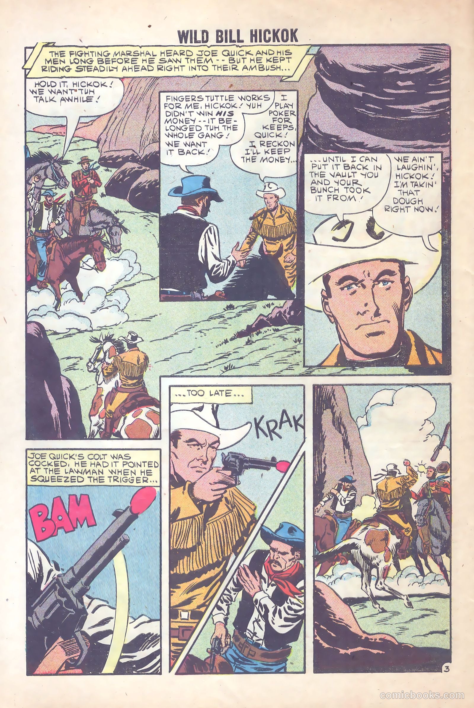 Wild Bill Hickok #1 — page 30 of 36