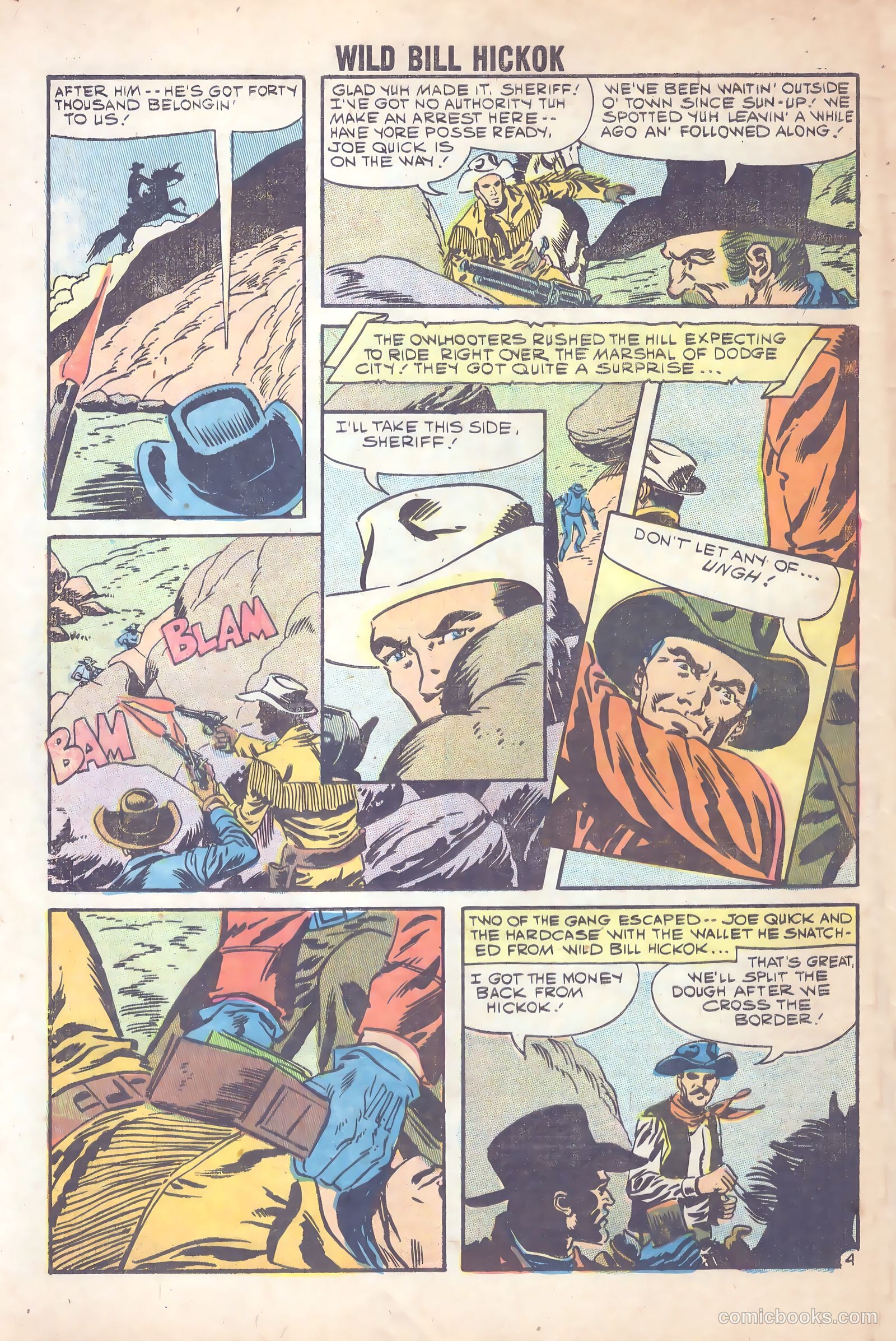 Wild Bill Hickok #1 — page 32 of 36