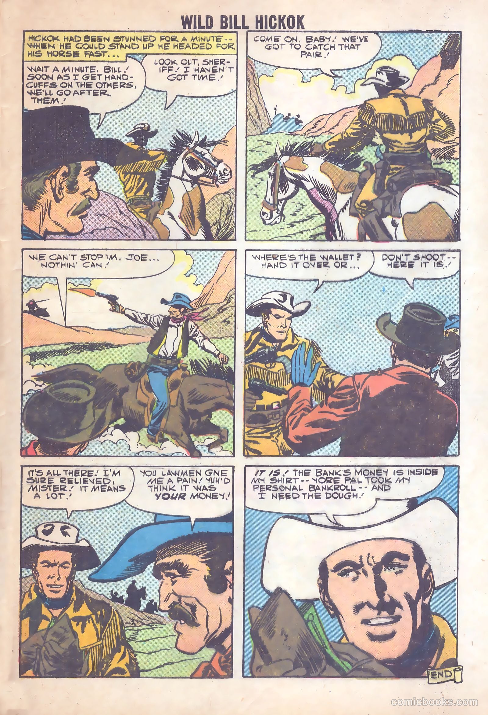 Wild Bill Hickok #1 — page 33 of 36