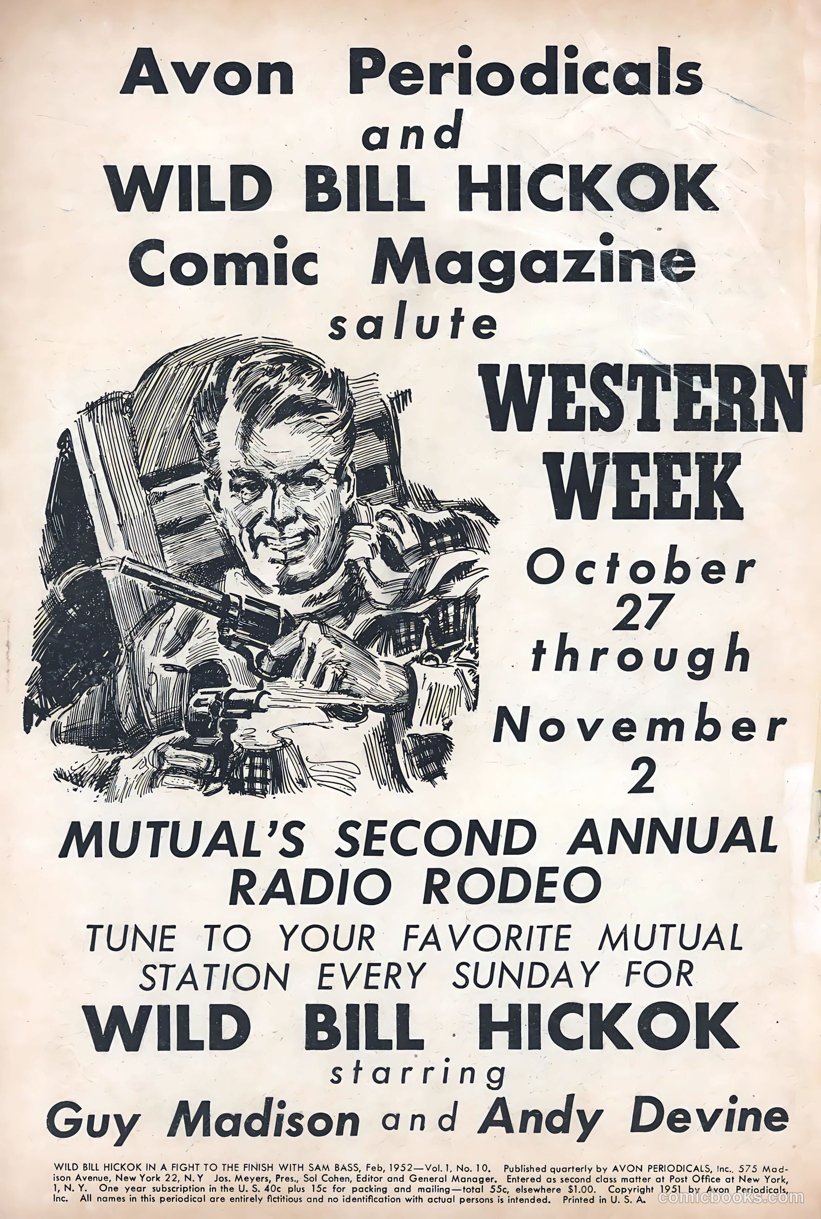 Wild Bill Hickok #10 — page 2 of 37