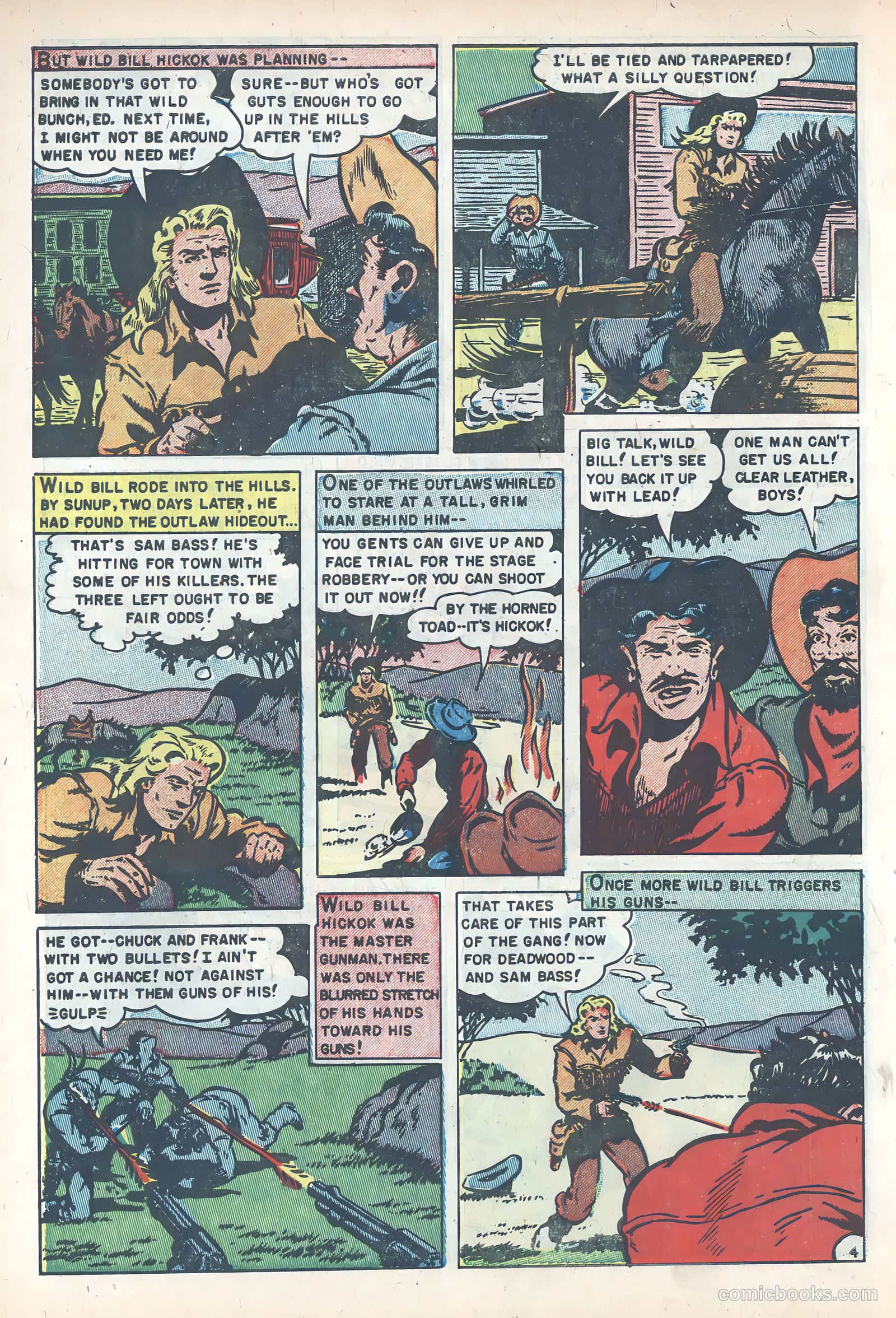 Wild Bill Hickok #10 — page 6 of 37