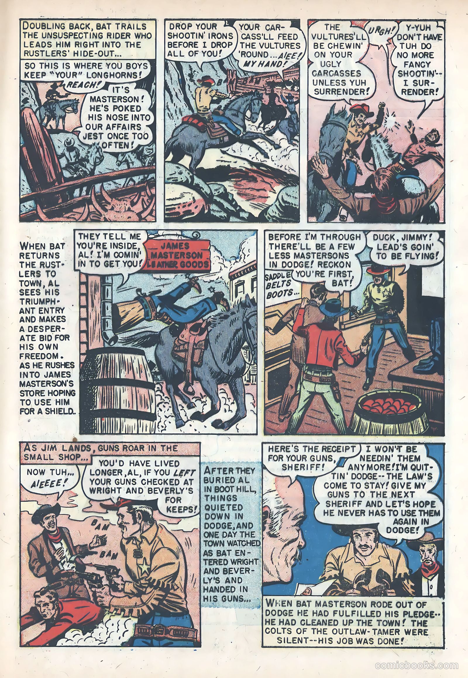 Wild Bill Hickok #10 — page 33 of 37