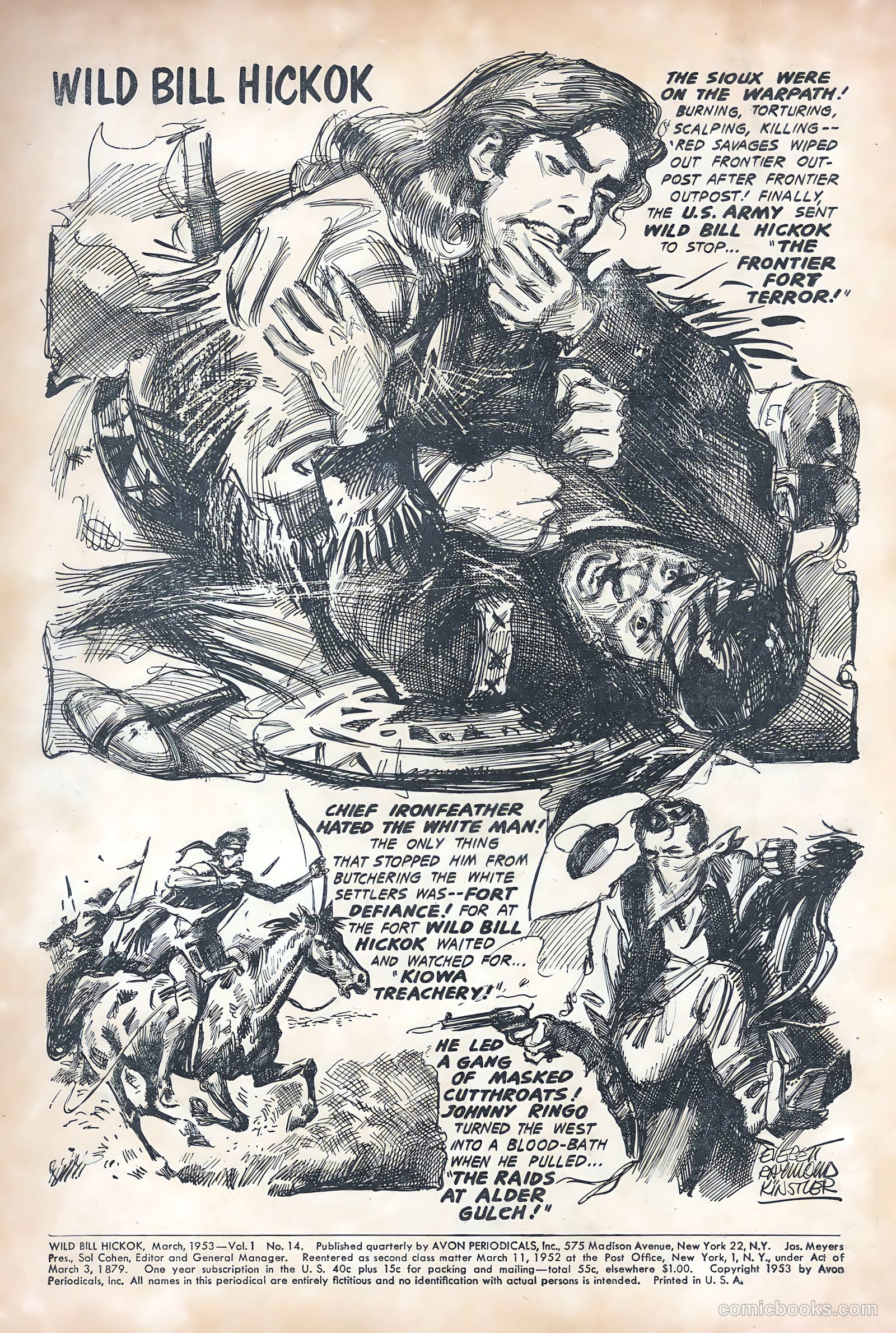 Wild Bill Hickok #14 — page 2 of 36