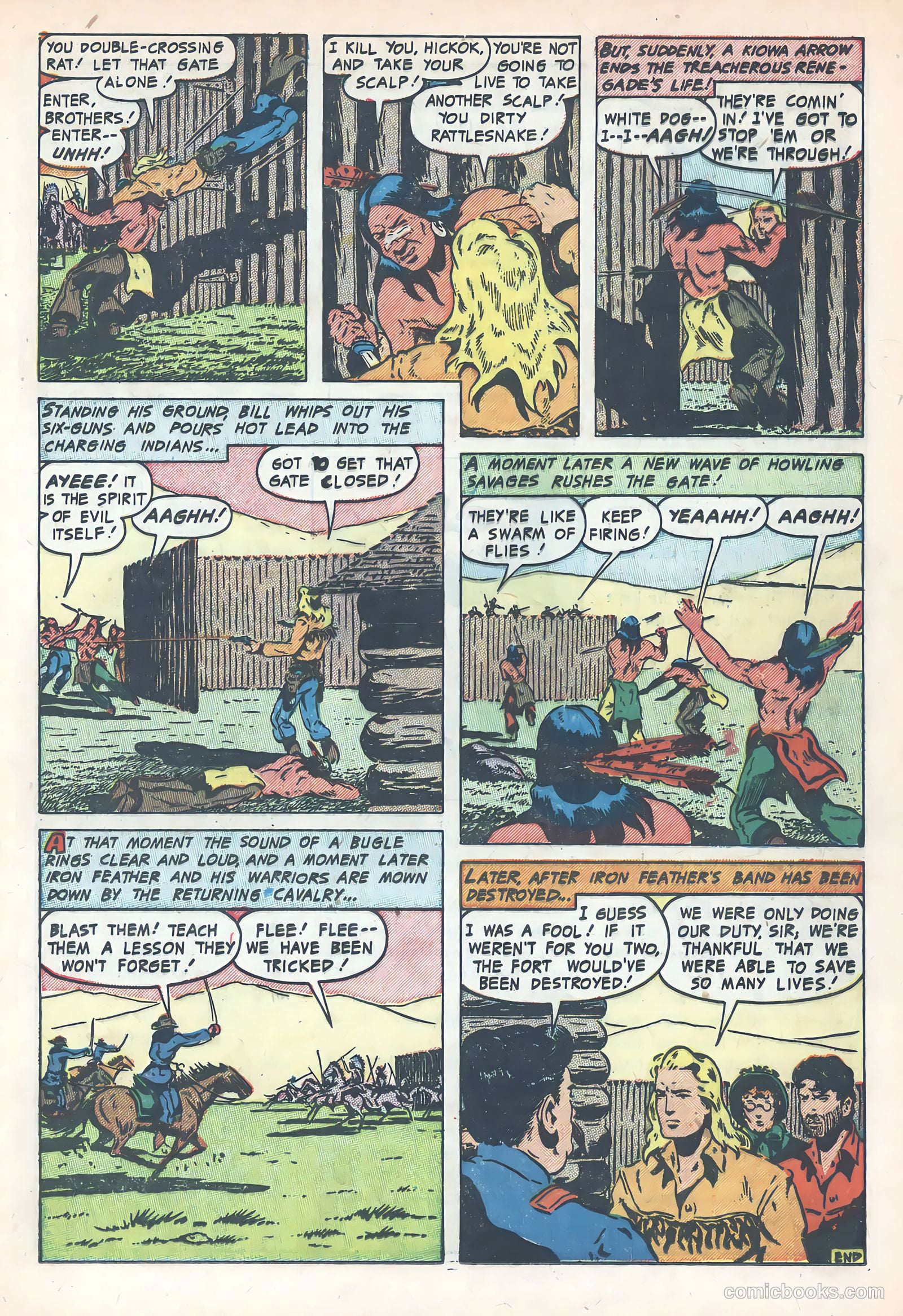 Wild Bill Hickok #14 — page 17 of 36