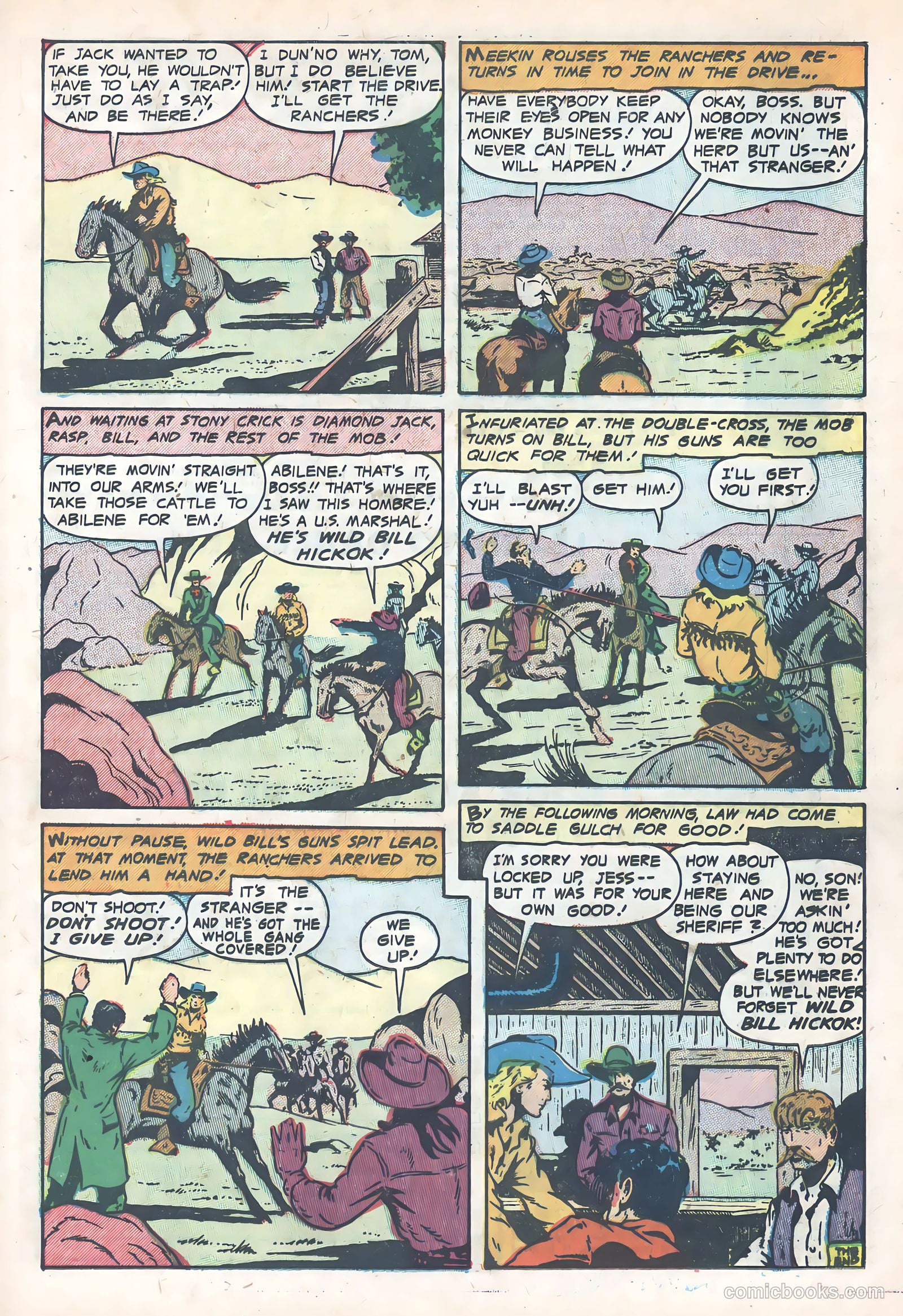 Wild Bill Hickok #14 — page 25 of 36