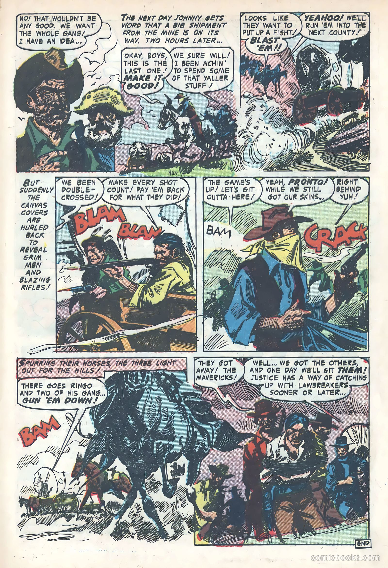 Wild Bill Hickok #14 — page 33 of 36