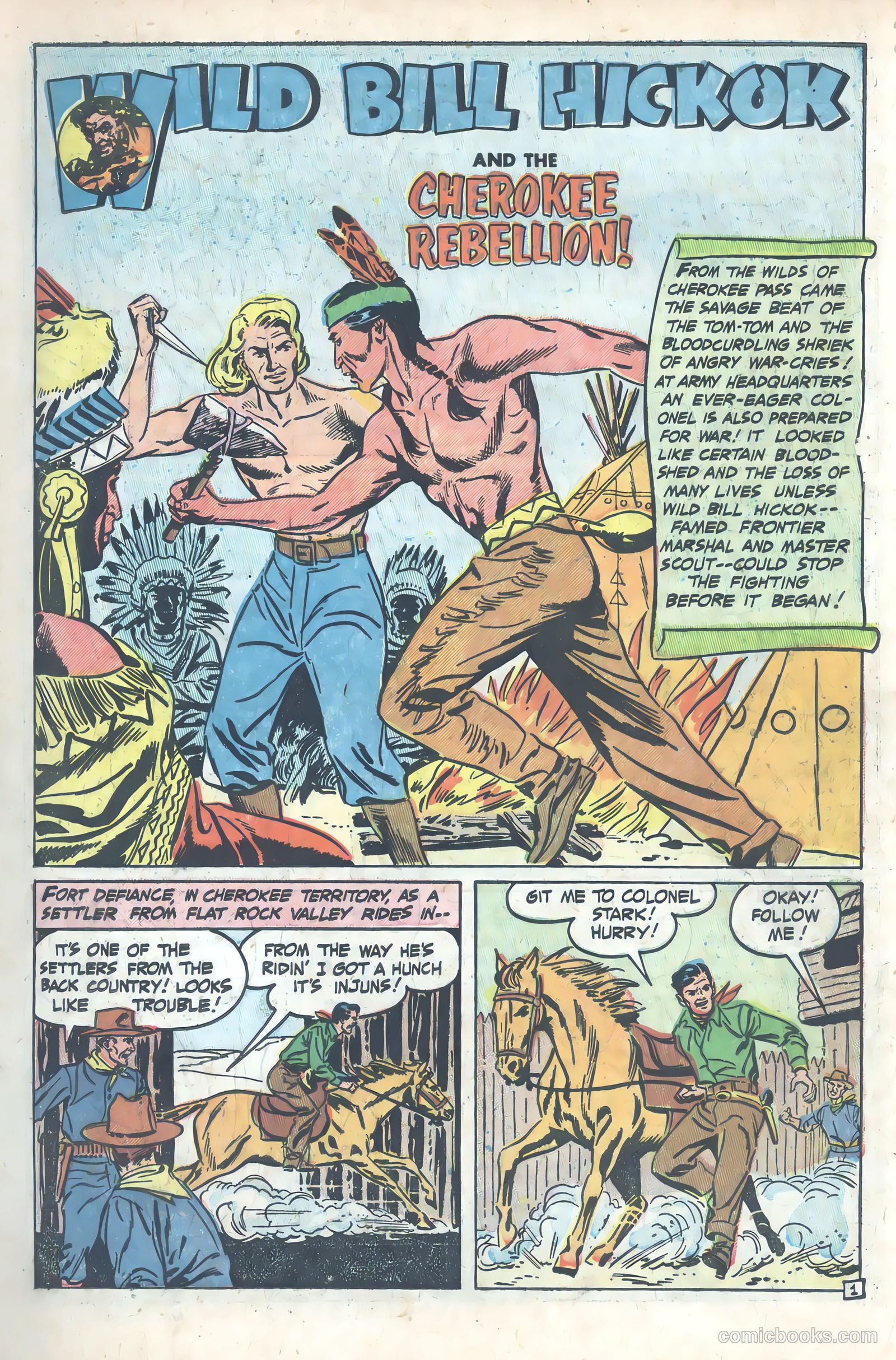 Wild Bill Hickok #15 — page 3 of 36
