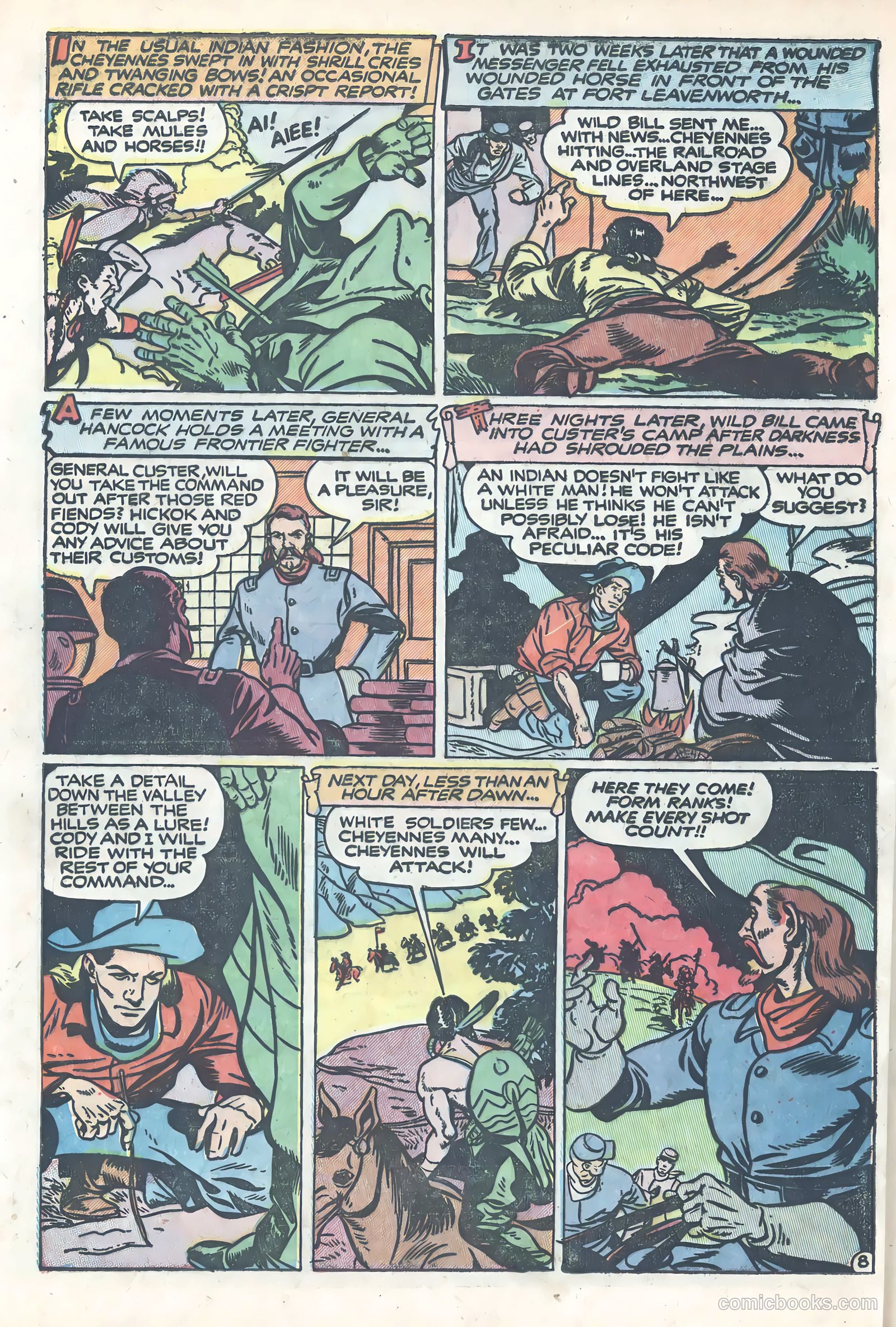 Wild Bill Hickok #15 — page 32 of 36