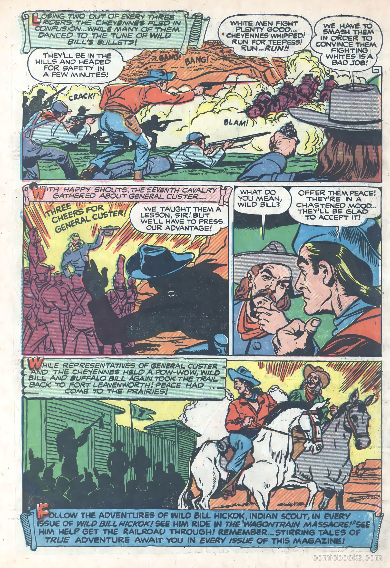 Wild Bill Hickok #15 — page 34 of 36