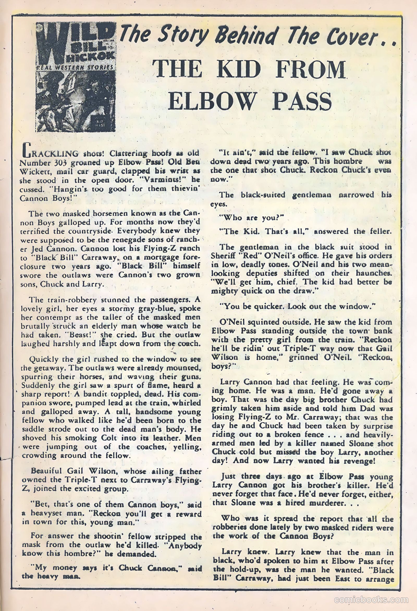 Wild Bill Hickok #16 — page 33 of 36