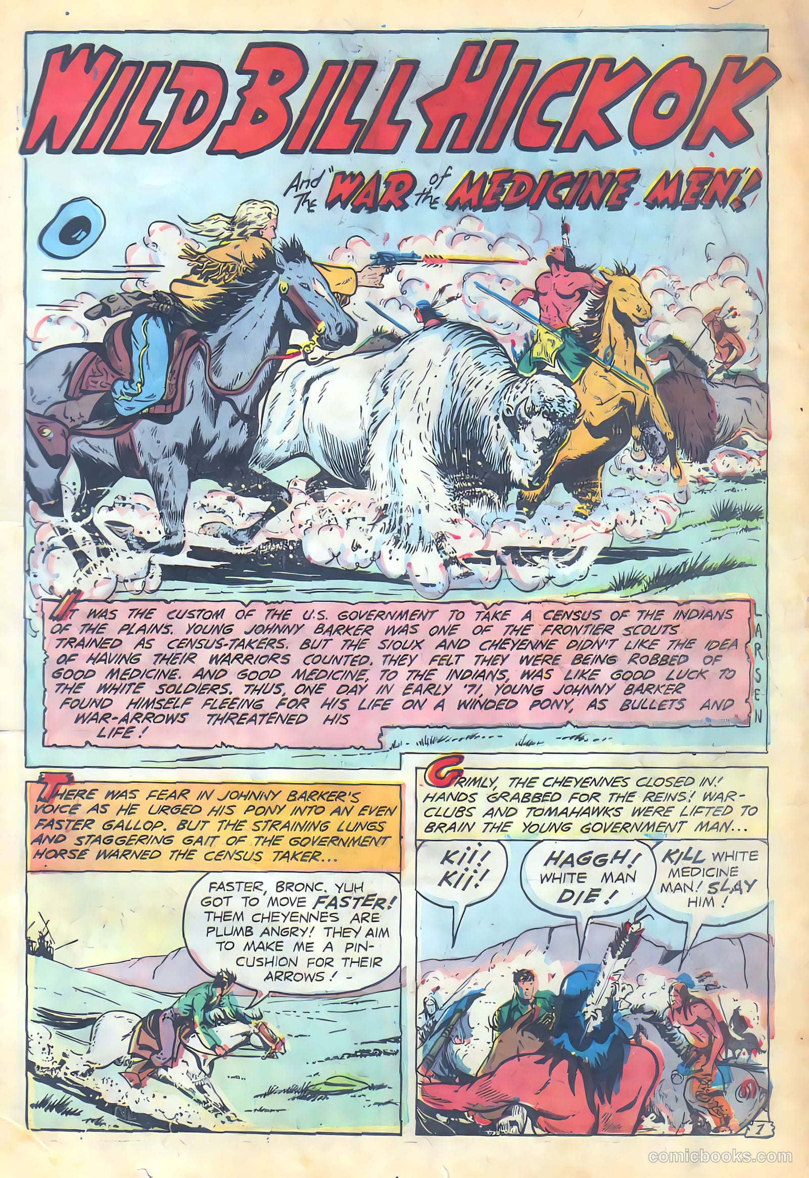 Wild Bill Hickok #18 — page 3 of 38