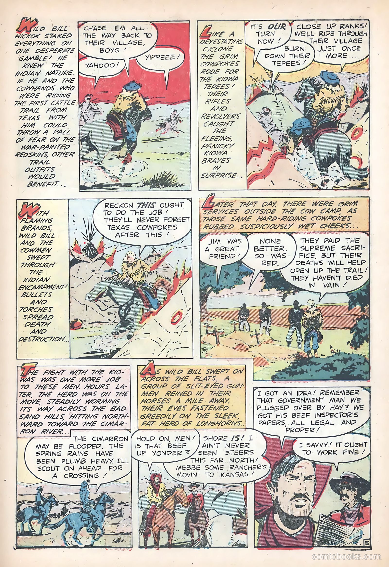 Wild Bill Hickok #19 — page 7 of 36
