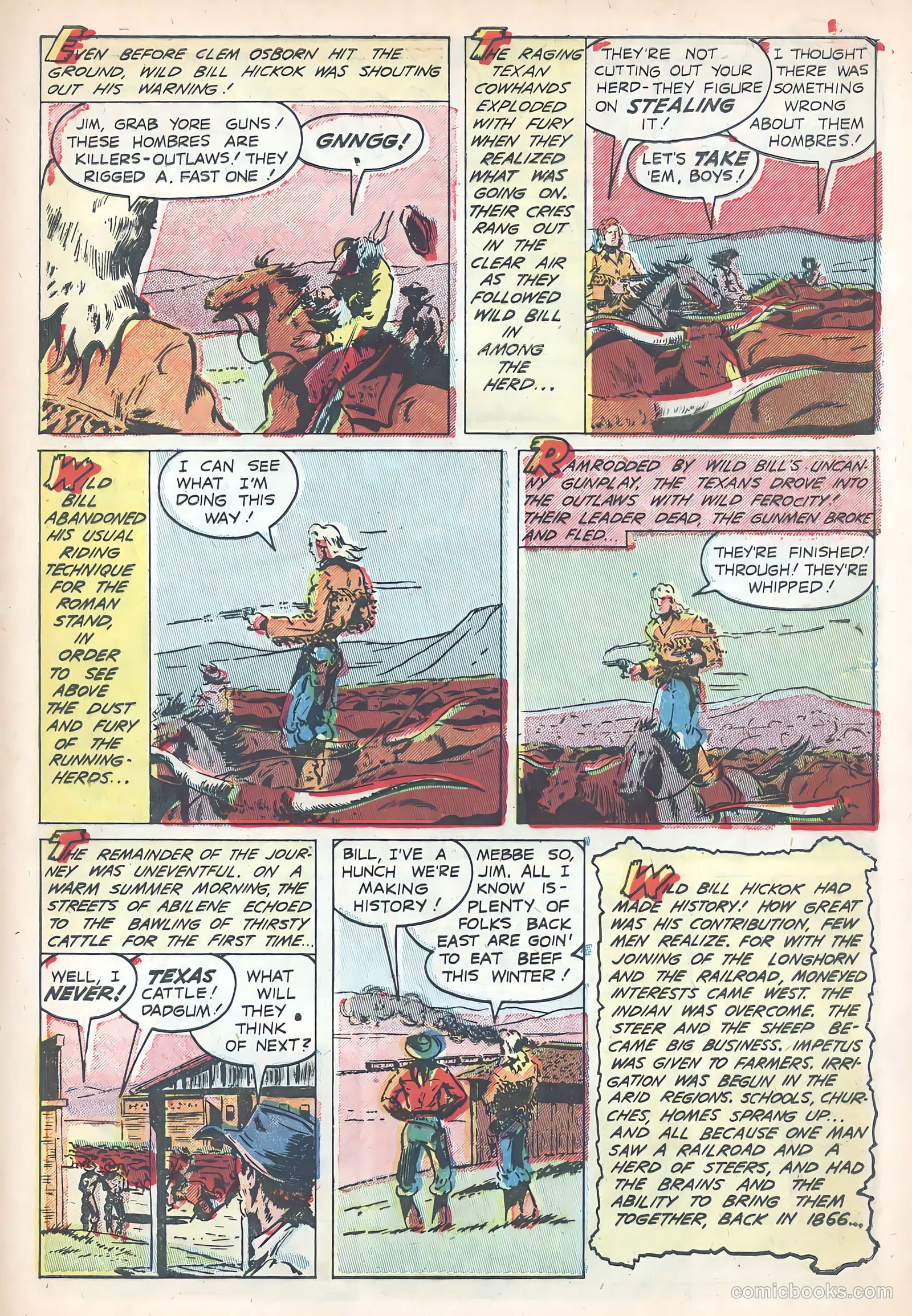 Wild Bill Hickok #19 — page 9 of 36