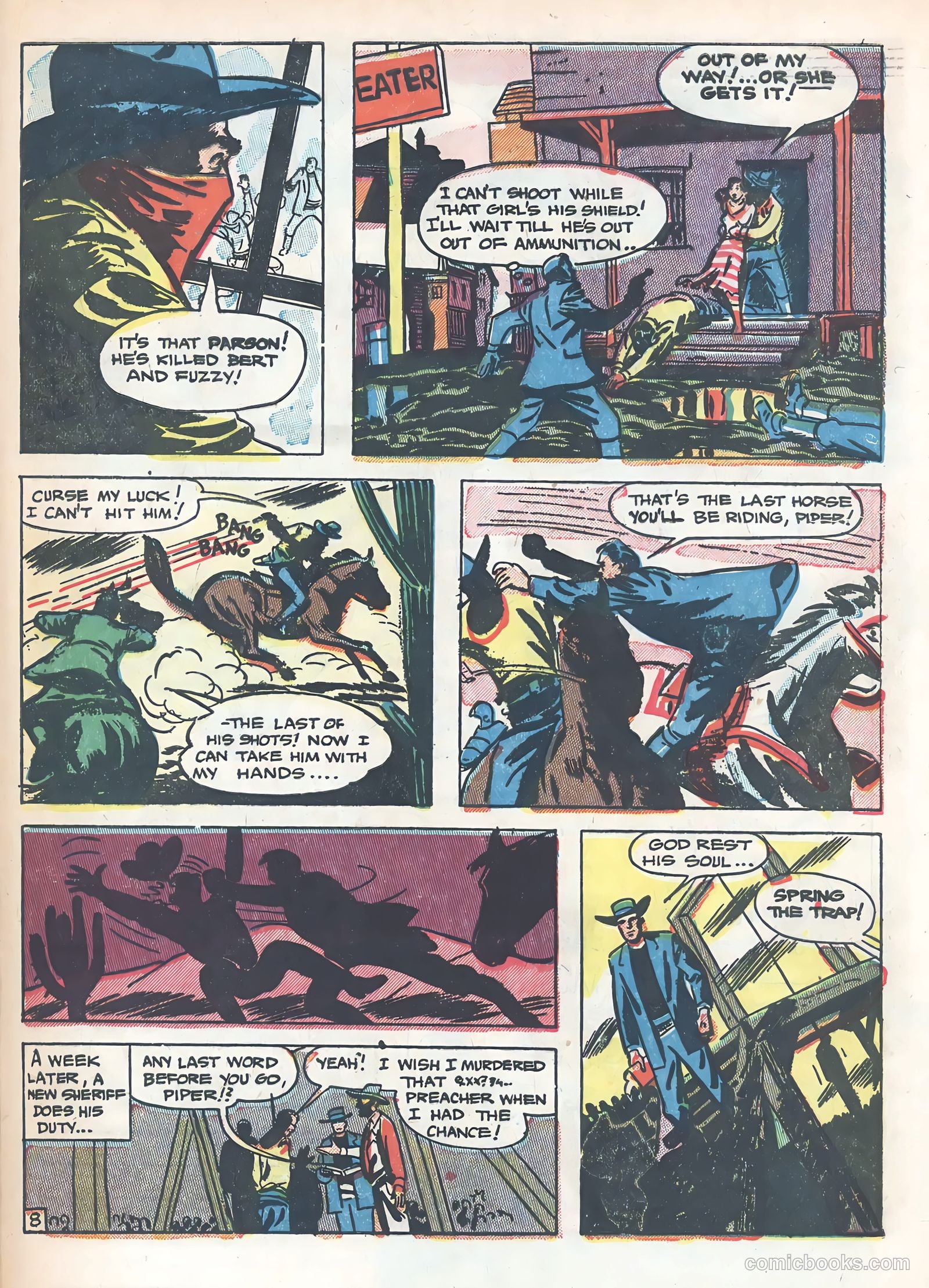 Wild Bill Hickok #19 — page 33 of 36
