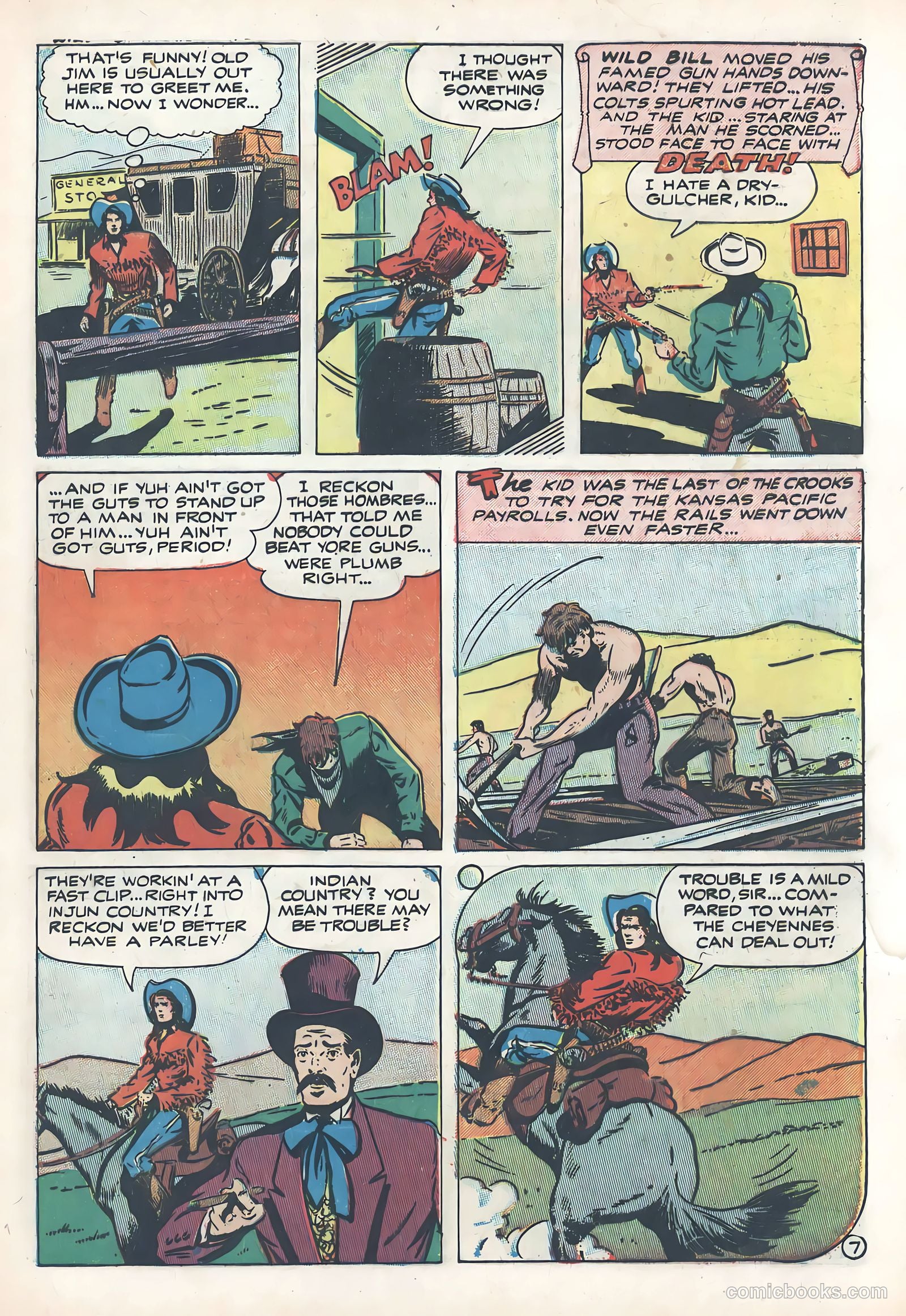 Wild Bill Hickok #2 — page 9 of 37