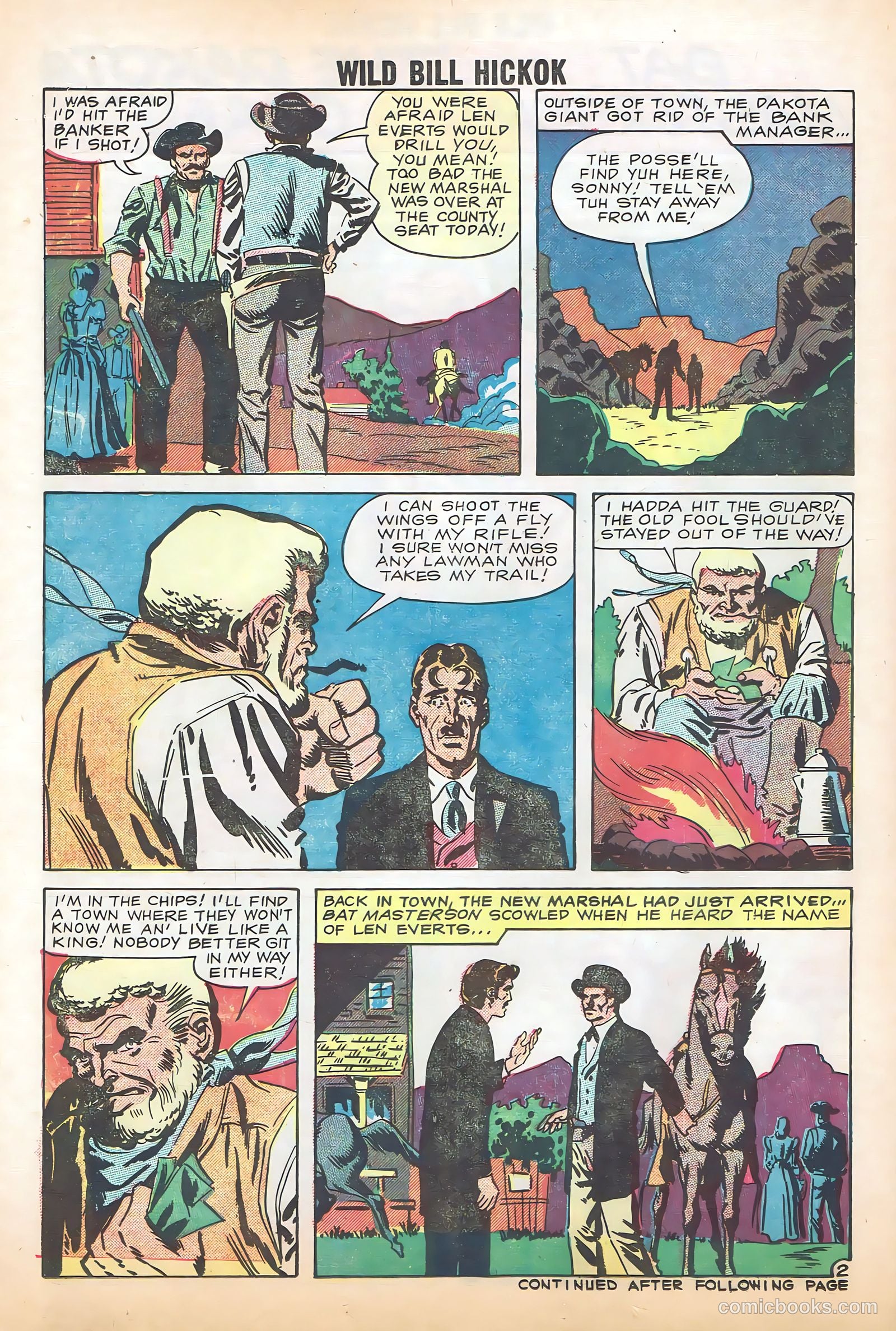 Wild Bill Hickok #2 — page 14 of 36