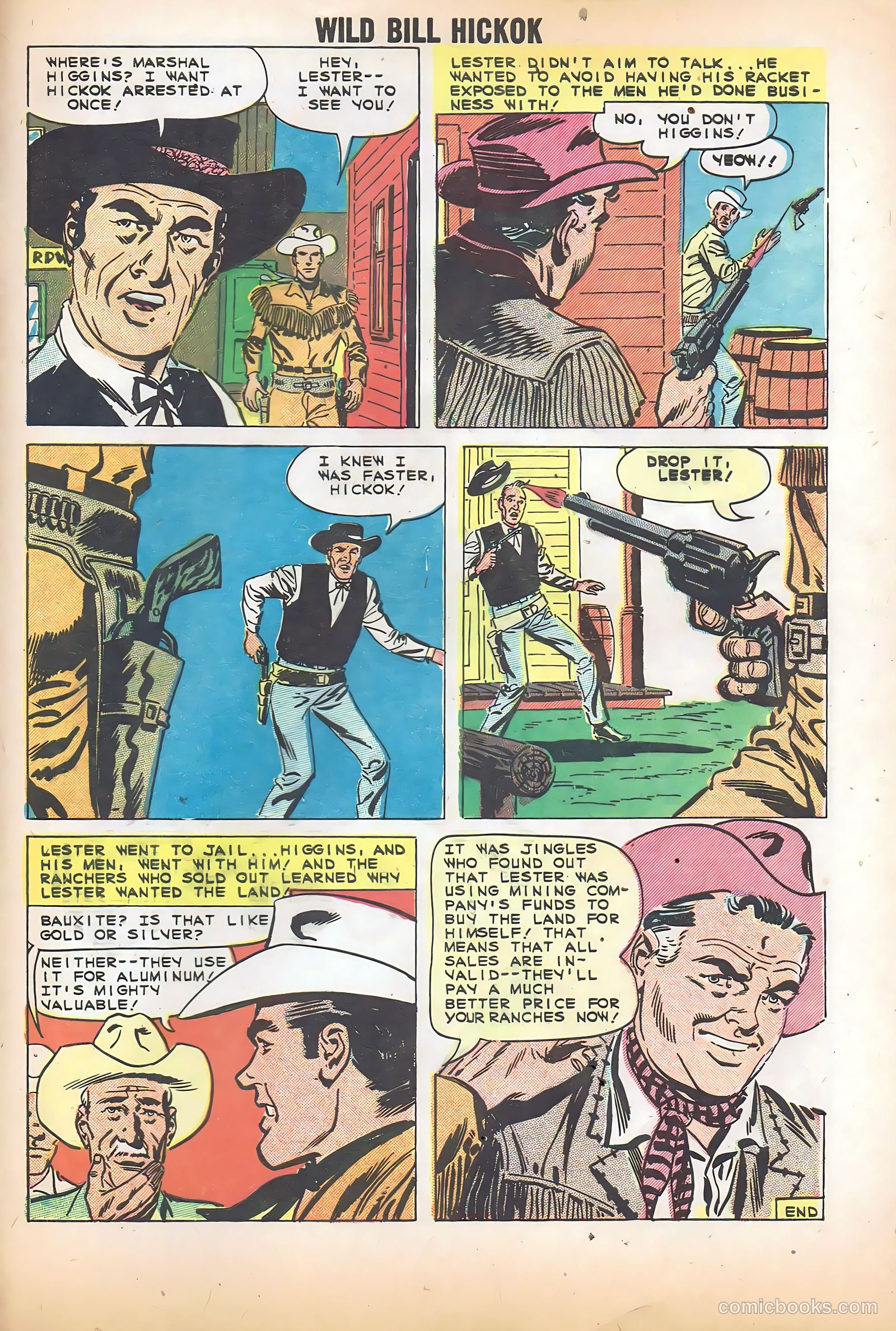 Wild Bill Hickok #2 — page 33 of 36