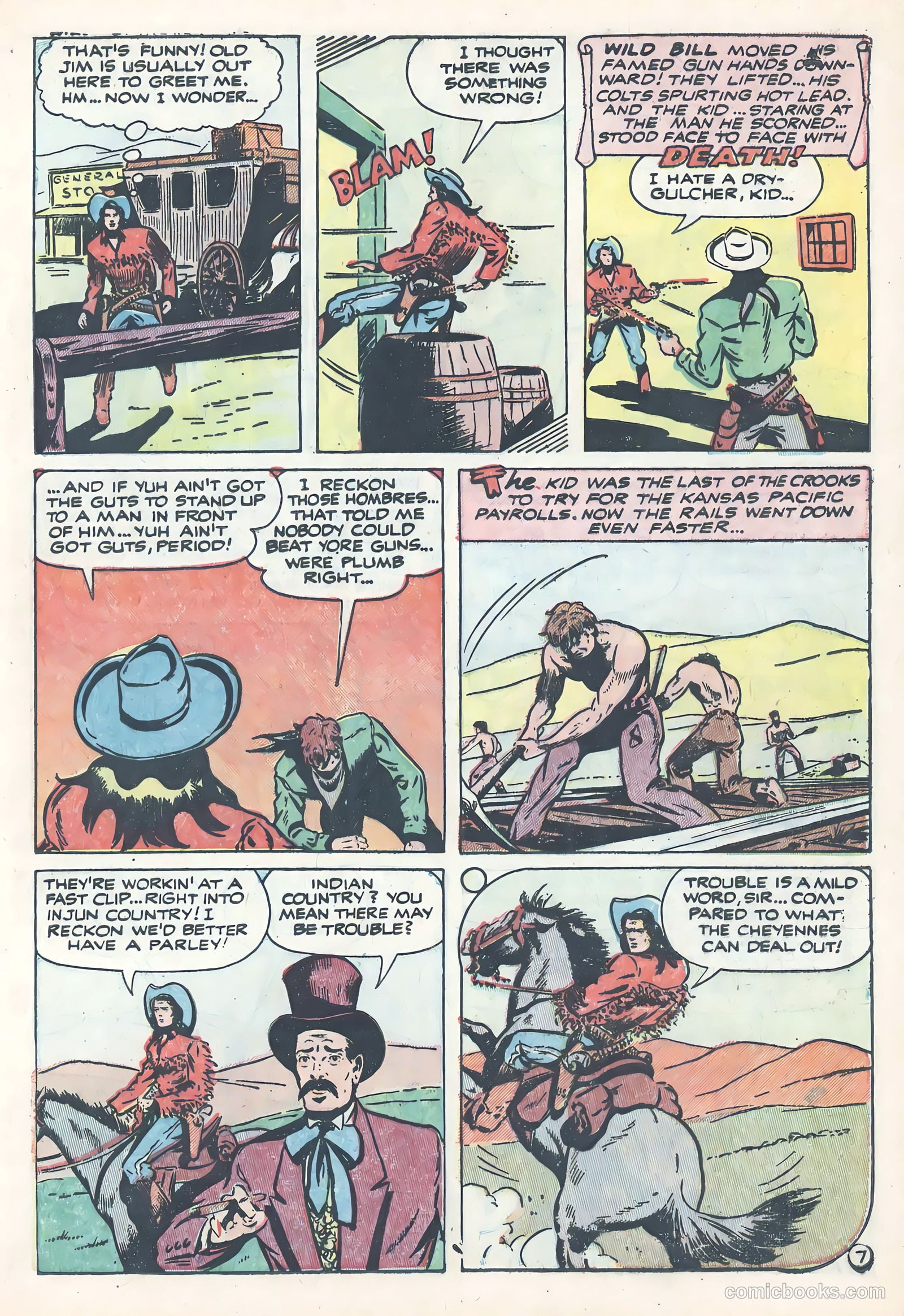 Wild Bill Hickok #20 — page 9 of 36