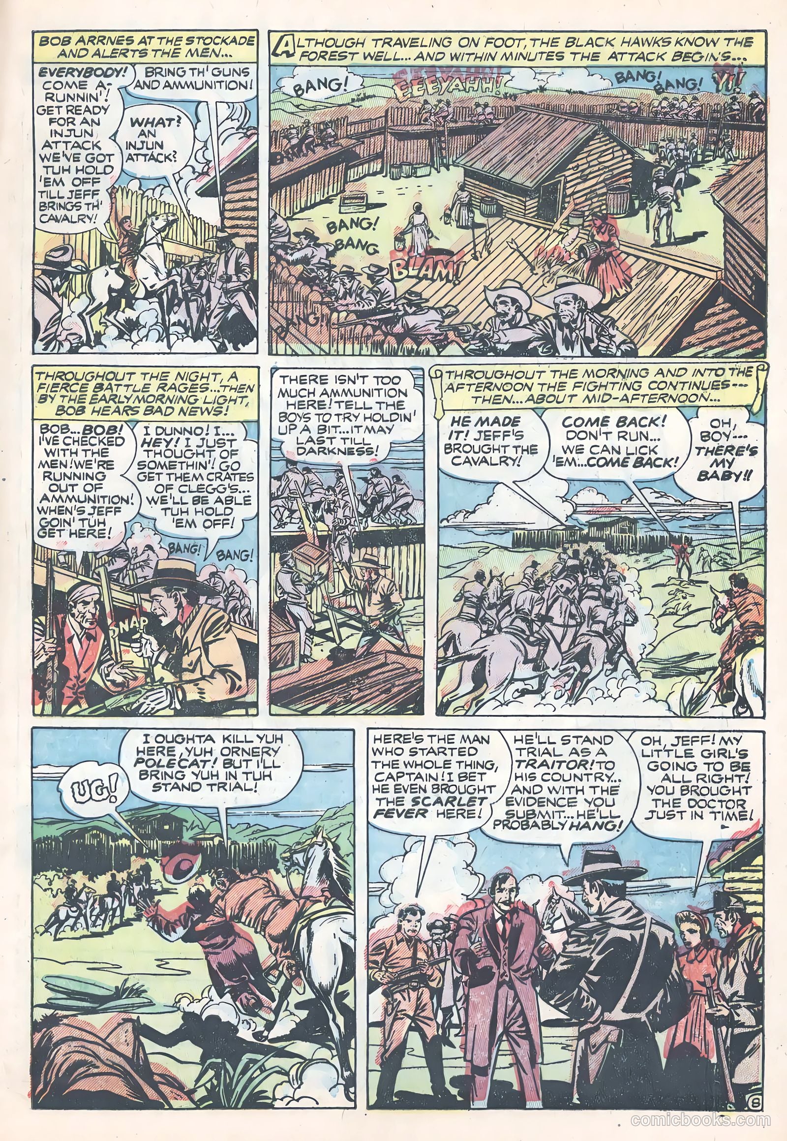 Wild Bill Hickok #20 — page 33 of 36
