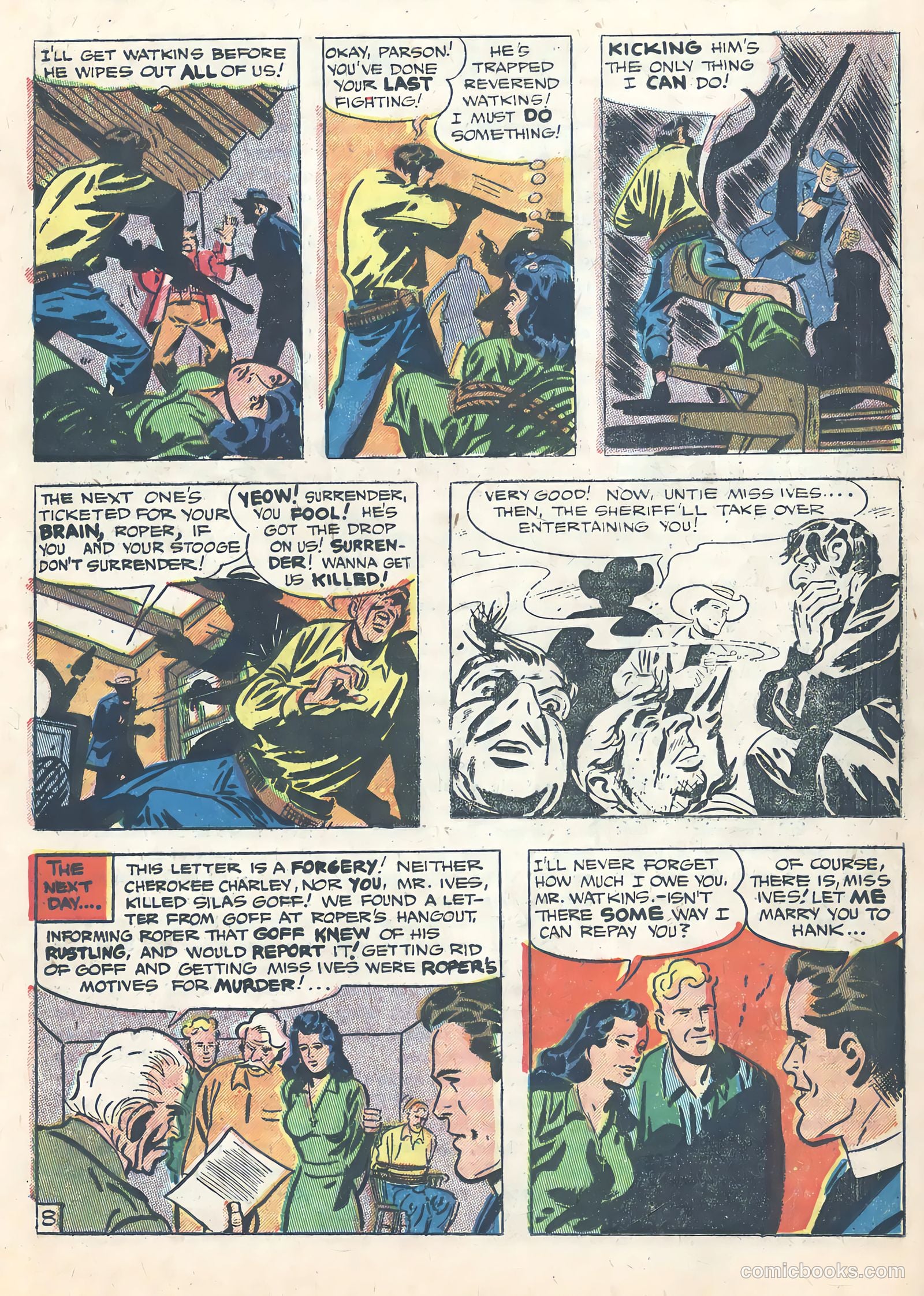 Wild Bill Hickok #22 — page 17 of 37