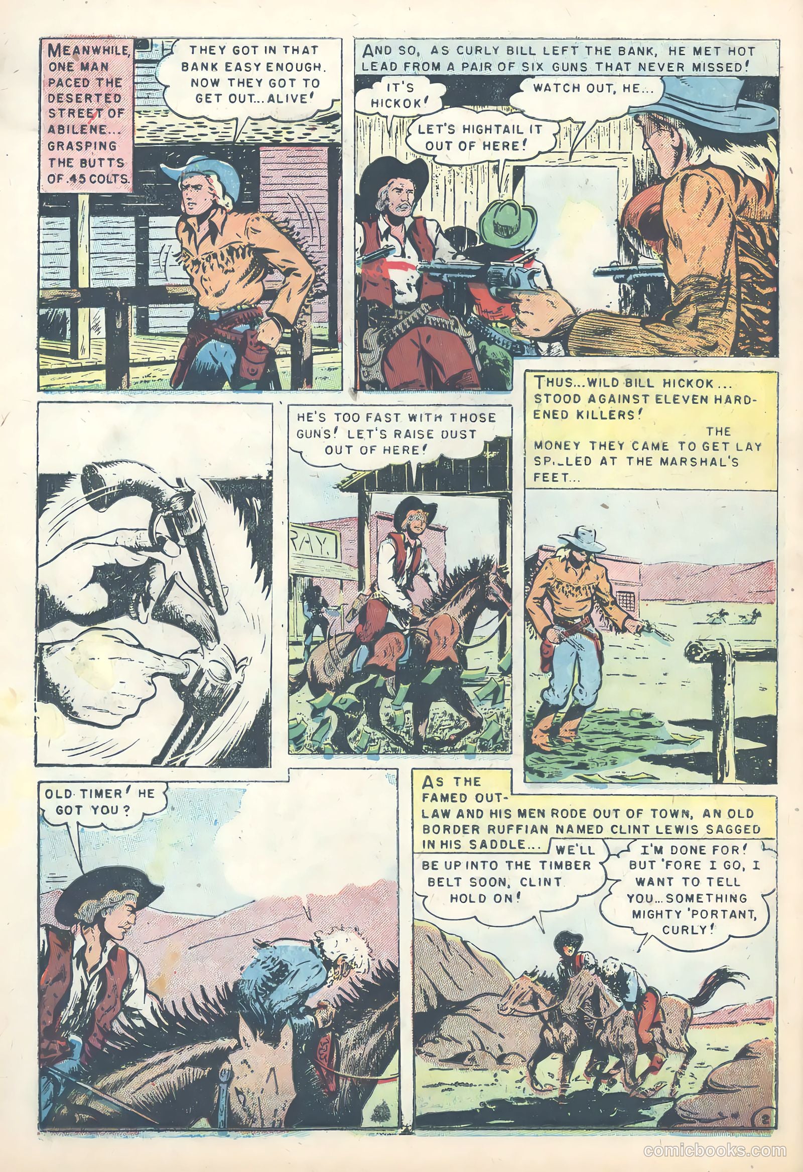 Wild Bill Hickok #24 — page 18 of 36