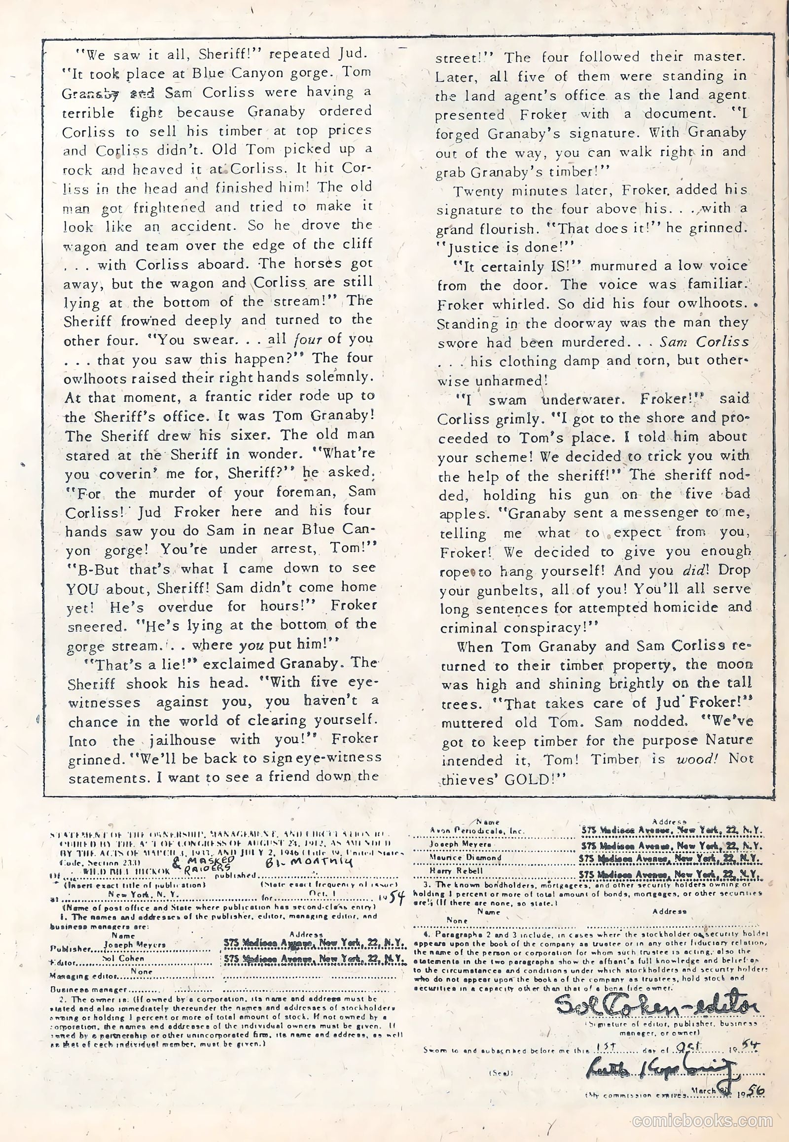 Wild Bill Hickok #24 — page 26 of 36