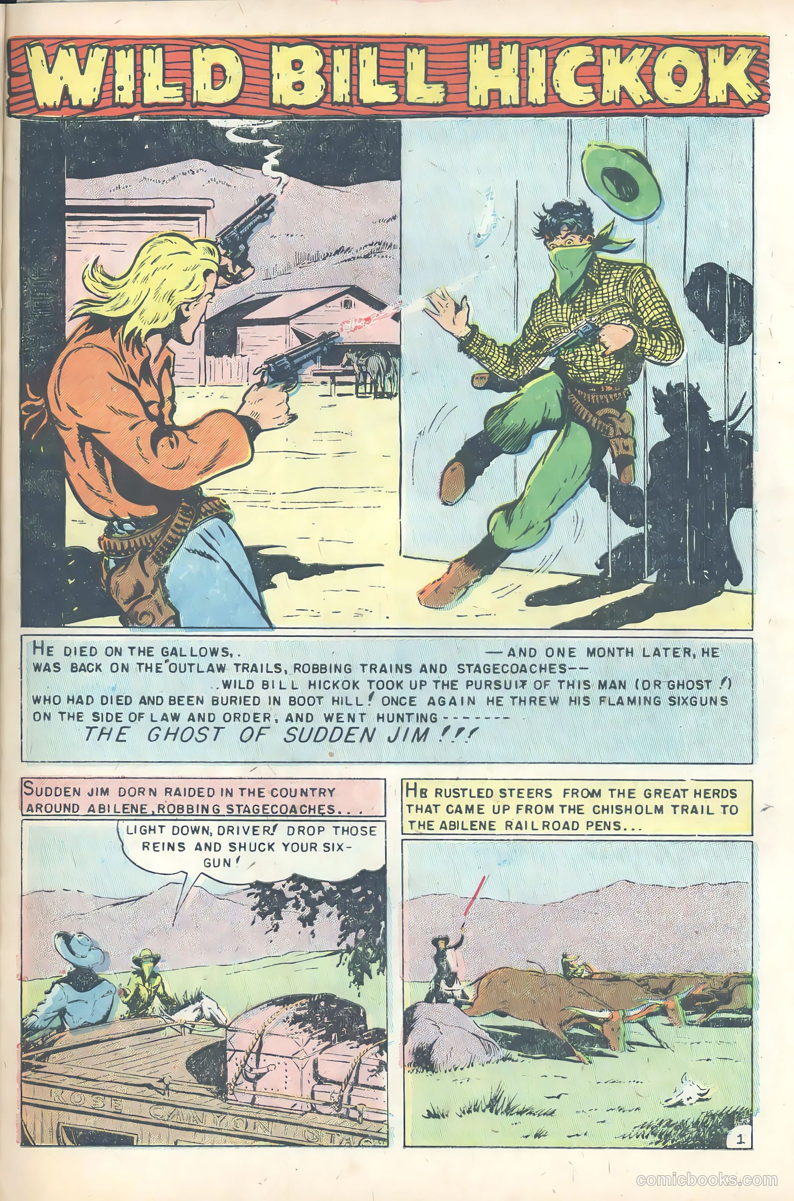 Wild Bill Hickok #24 — page 27 of 36