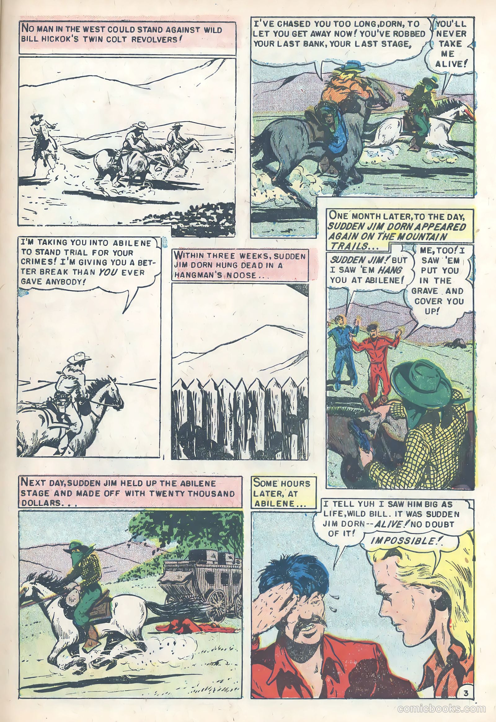 Wild Bill Hickok #24 — page 29 of 36