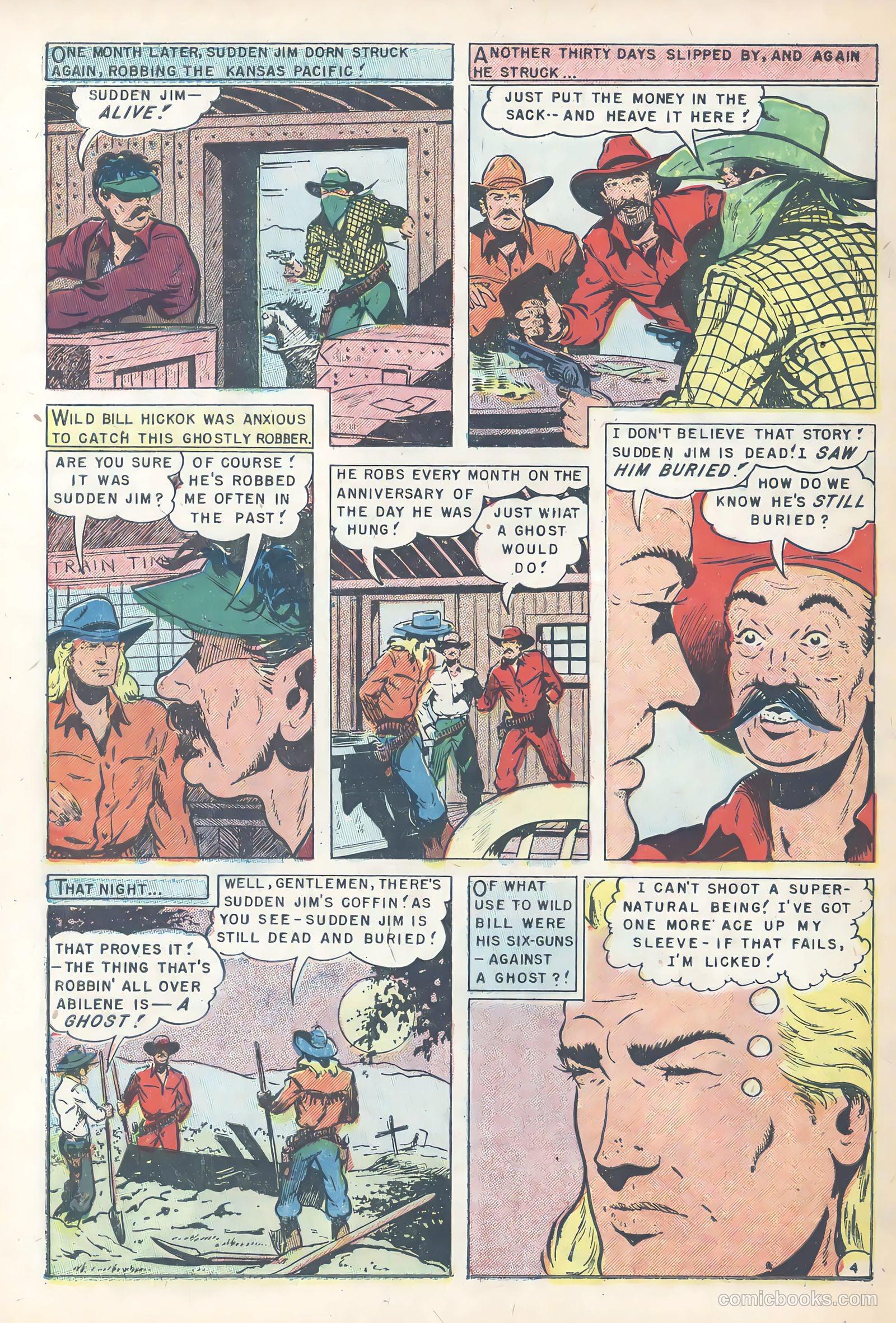 Wild Bill Hickok #24 — page 30 of 36