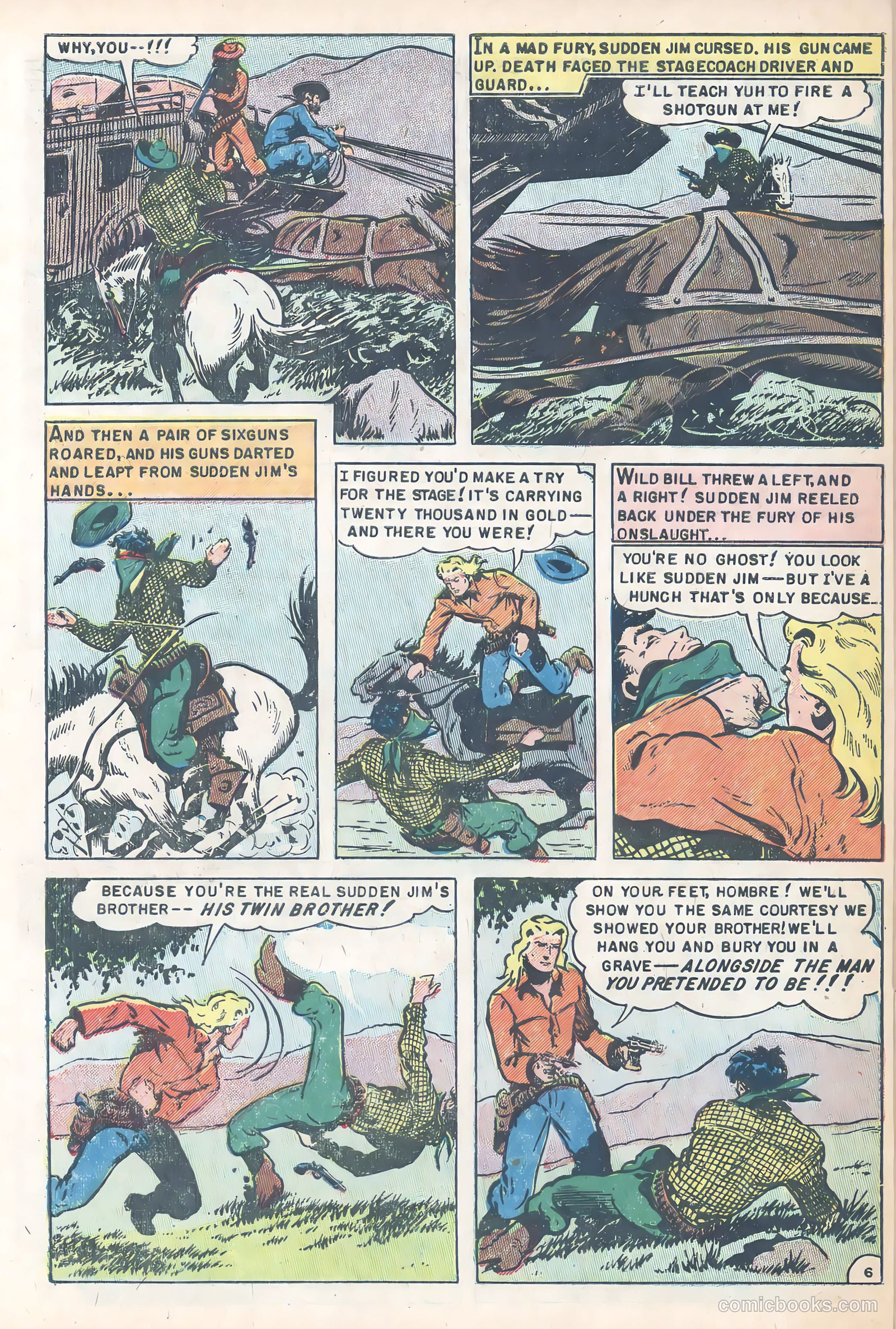 Wild Bill Hickok #24 — page 32 of 36