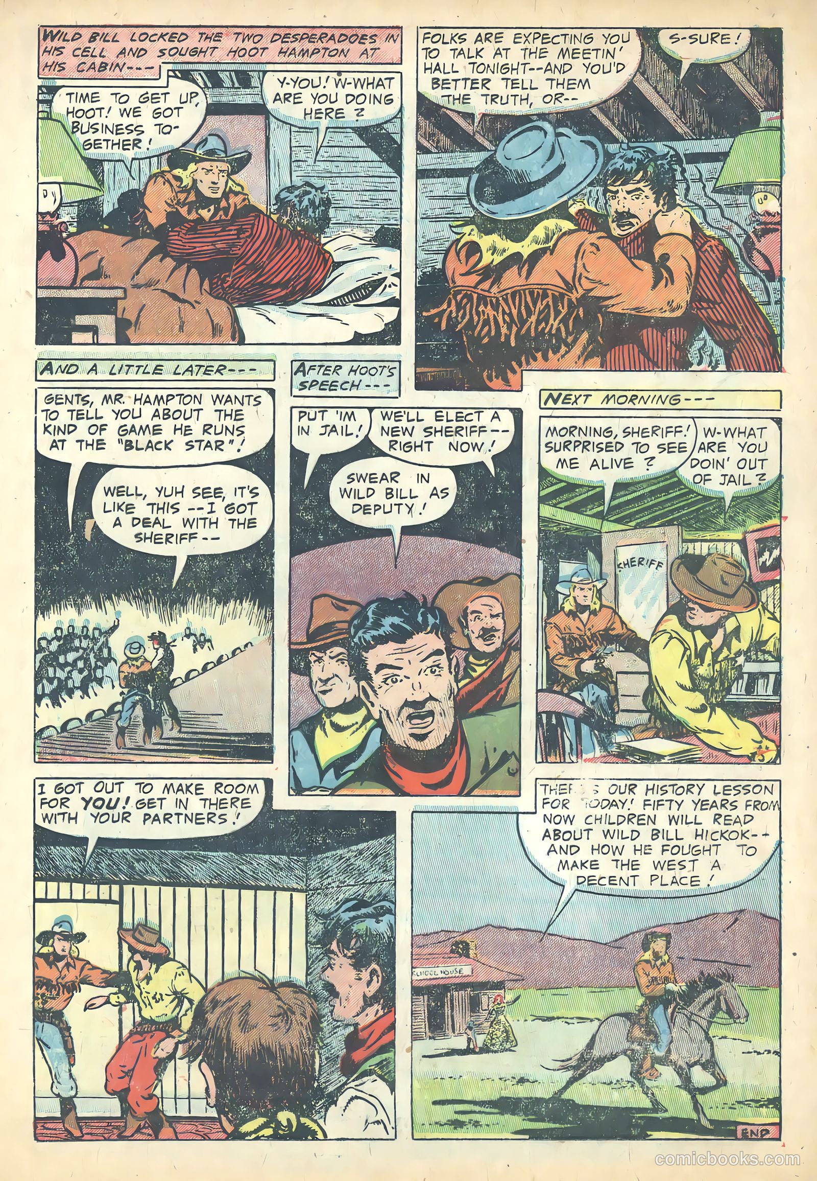Wild Bill Hickok #25 — page 17 of 36