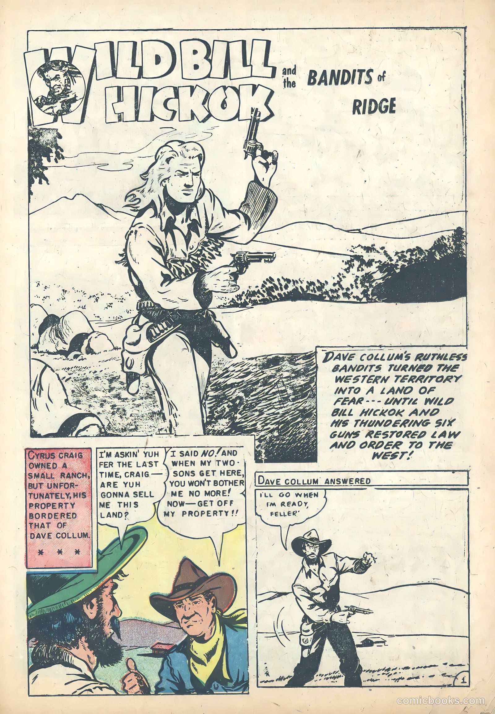 Wild Bill Hickok #25 — page 19 of 36