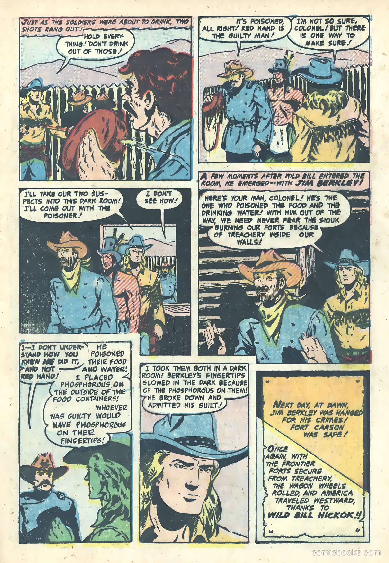 Wild Bill Hickok #27 — page 17 of 36